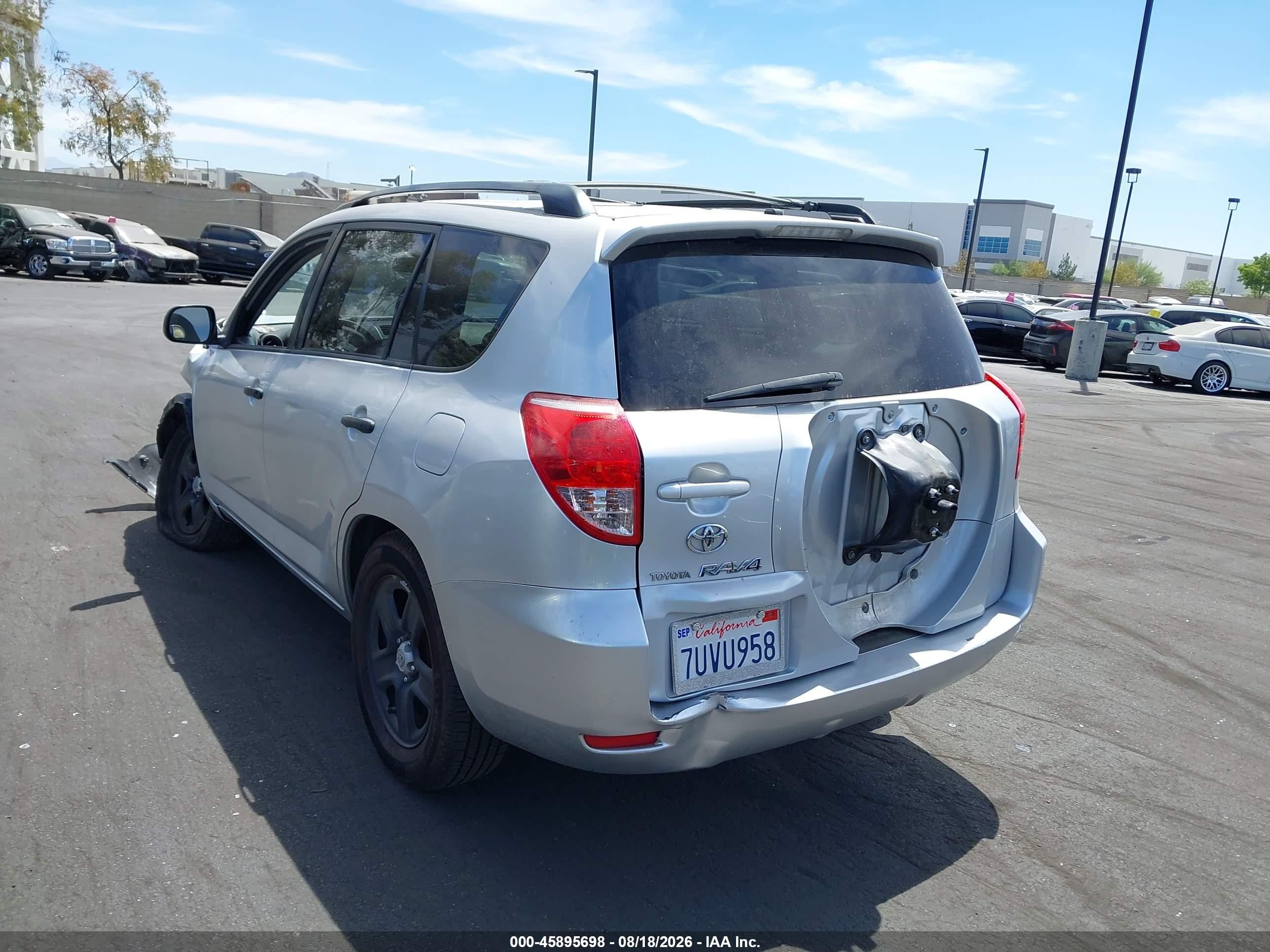 2006 Toyota Rav4   Silver vin: JTMZD33V166003113