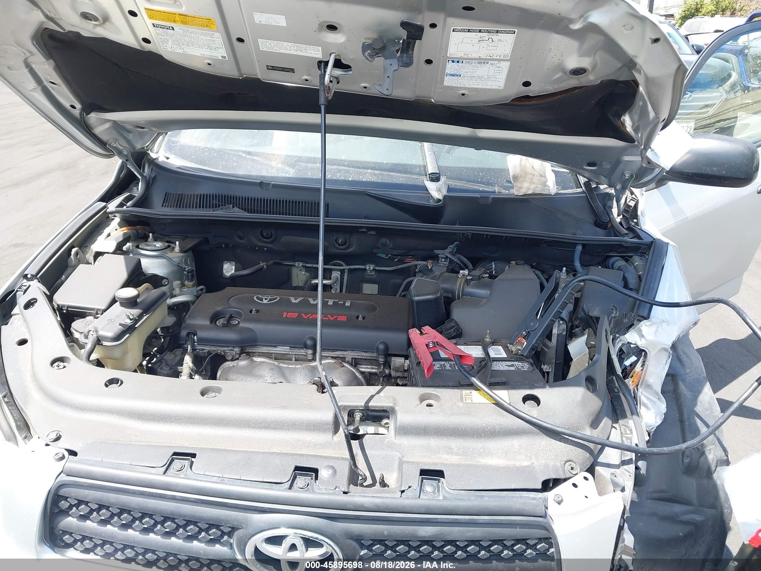 2006 Toyota Rav4   Silver vin: JTMZD33V166003113