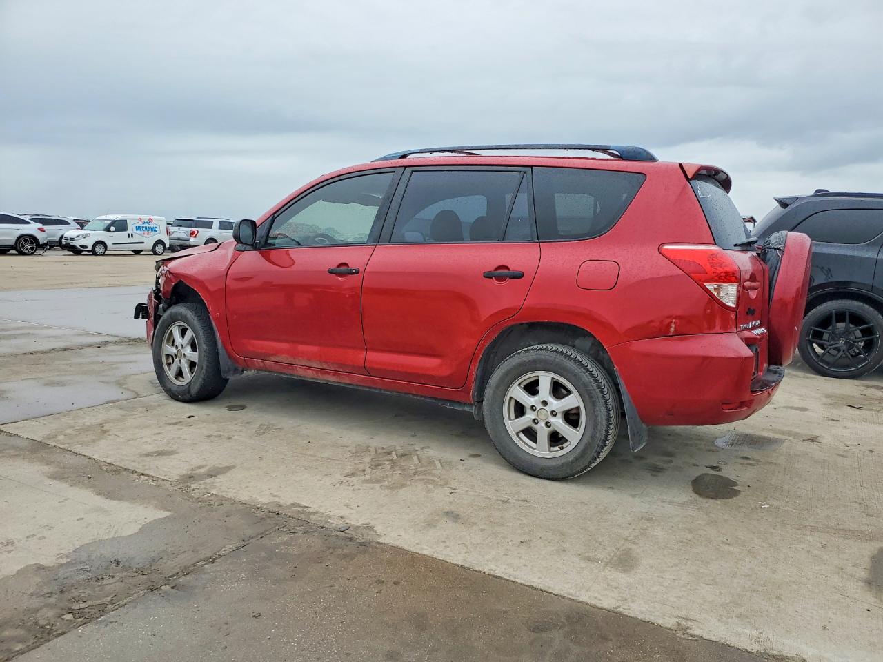 2006 Toyota Rav4 Base Red vin: JTMZD33V166019148