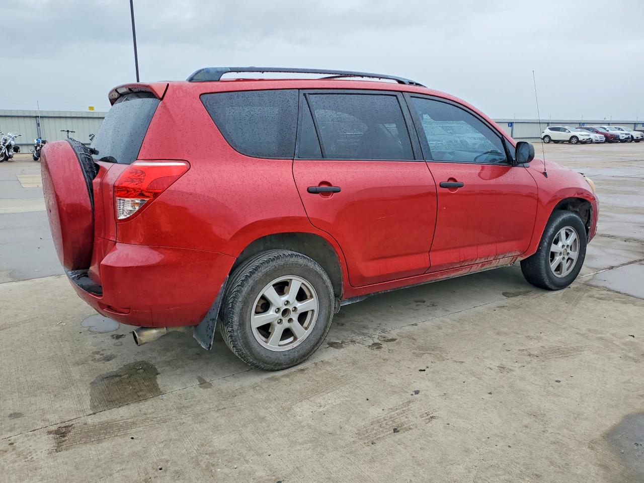2006 Toyota Rav4 Base Red vin: JTMZD33V166019148