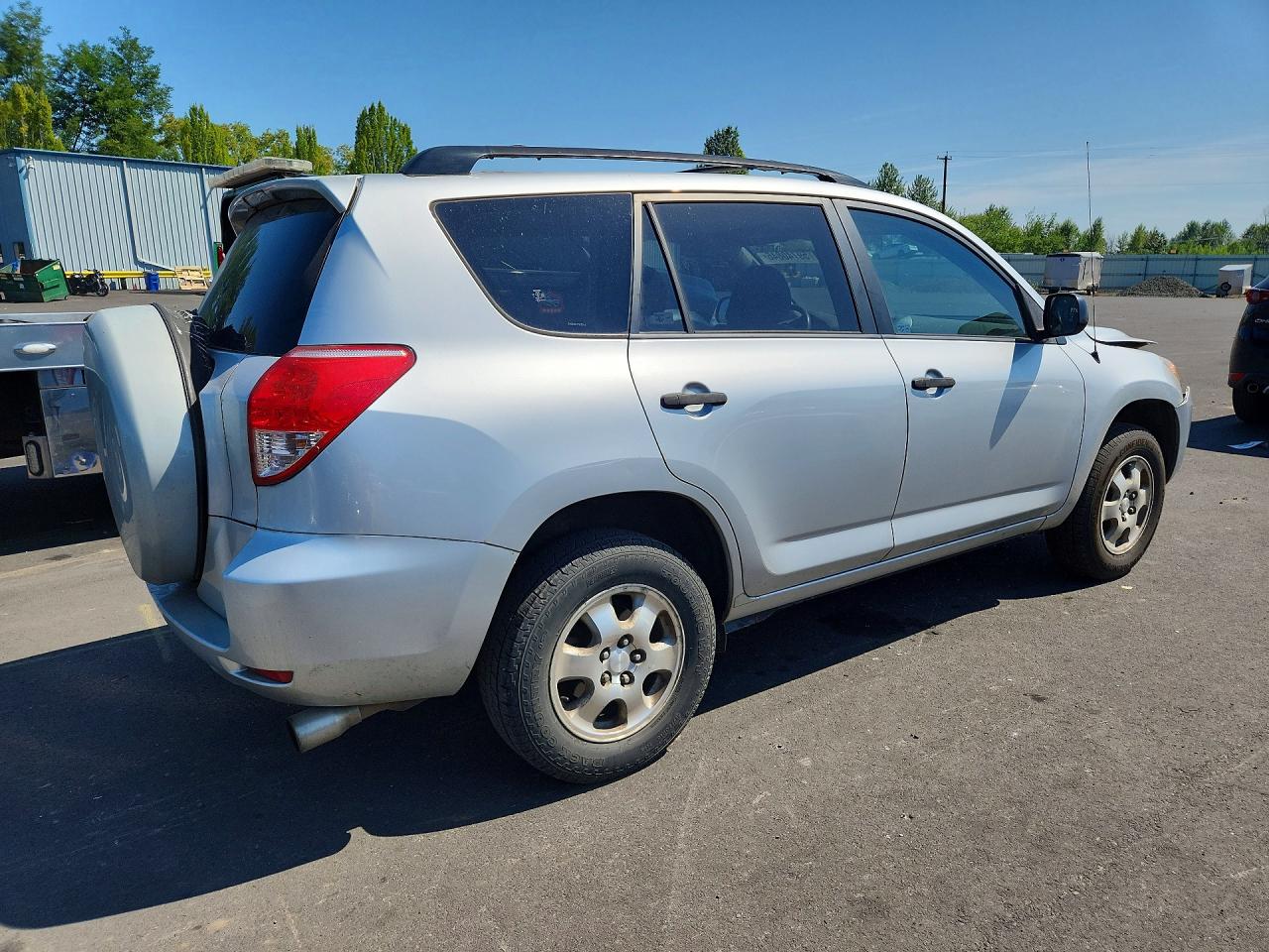 2007 Toyota Rav4 Base Silver vin: JTMZD33V175033140