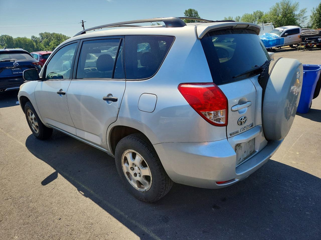 2007 Toyota Rav4 Base Silver vin: JTMZD33V175033140