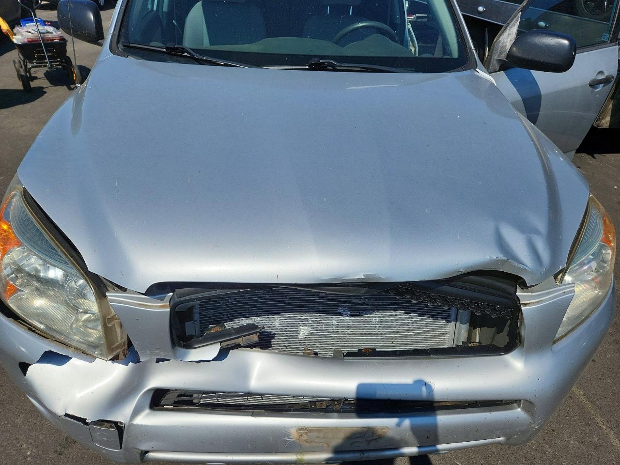 2007 Toyota Rav4 Base Silver vin: JTMZD33V175033140