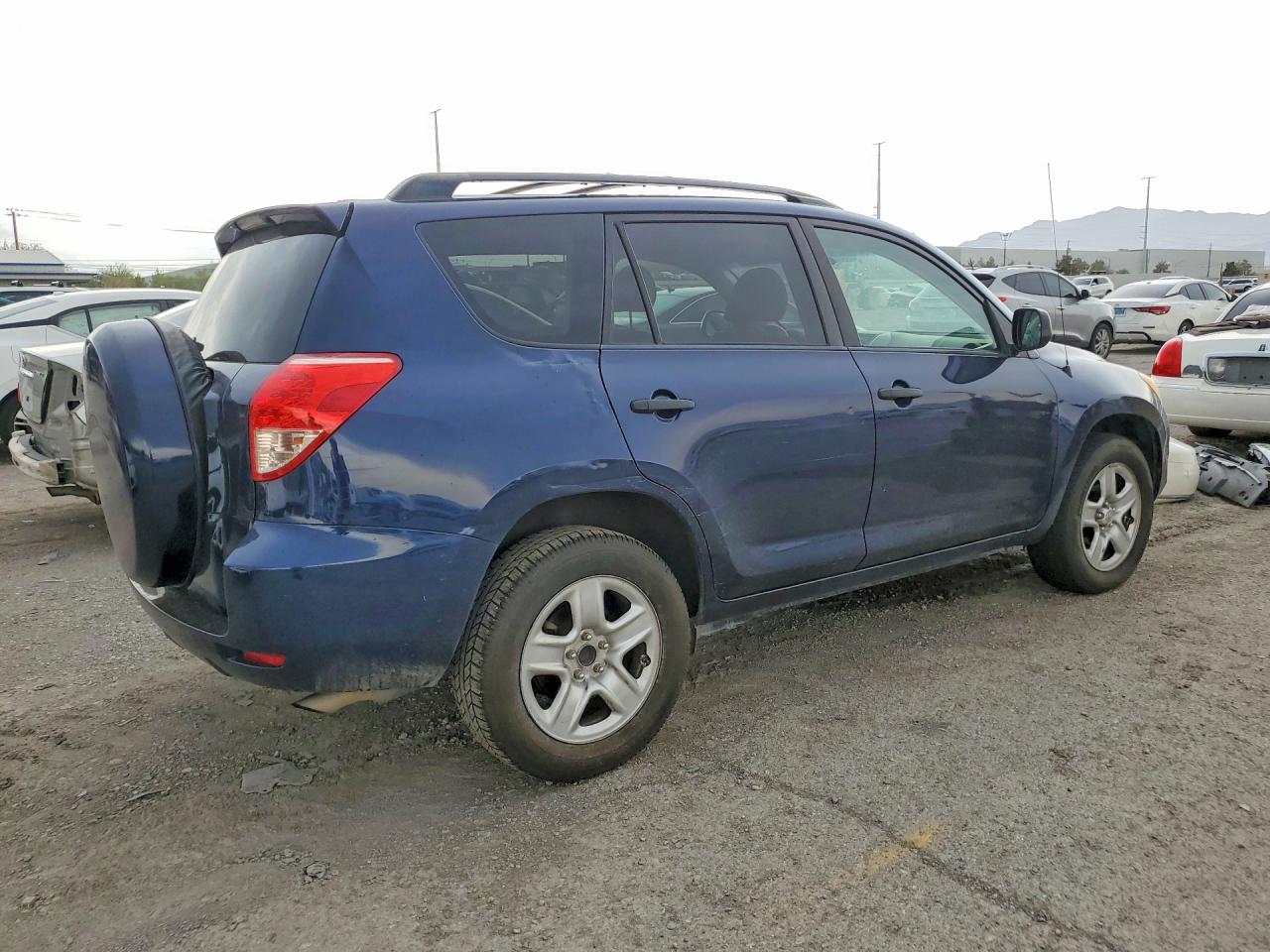 2007 Toyota Rav4 Base Blue vin: JTMZD33V175039214