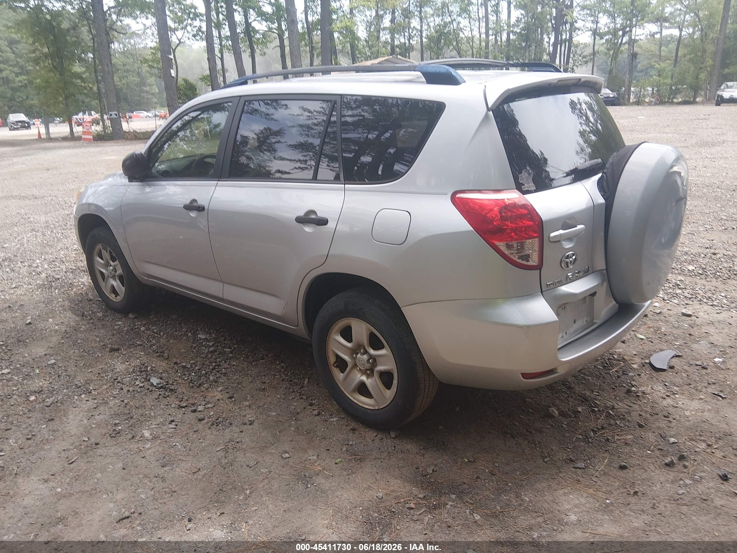 2007 Toyota Rav4   Silver vin: JTMZD33V175048317