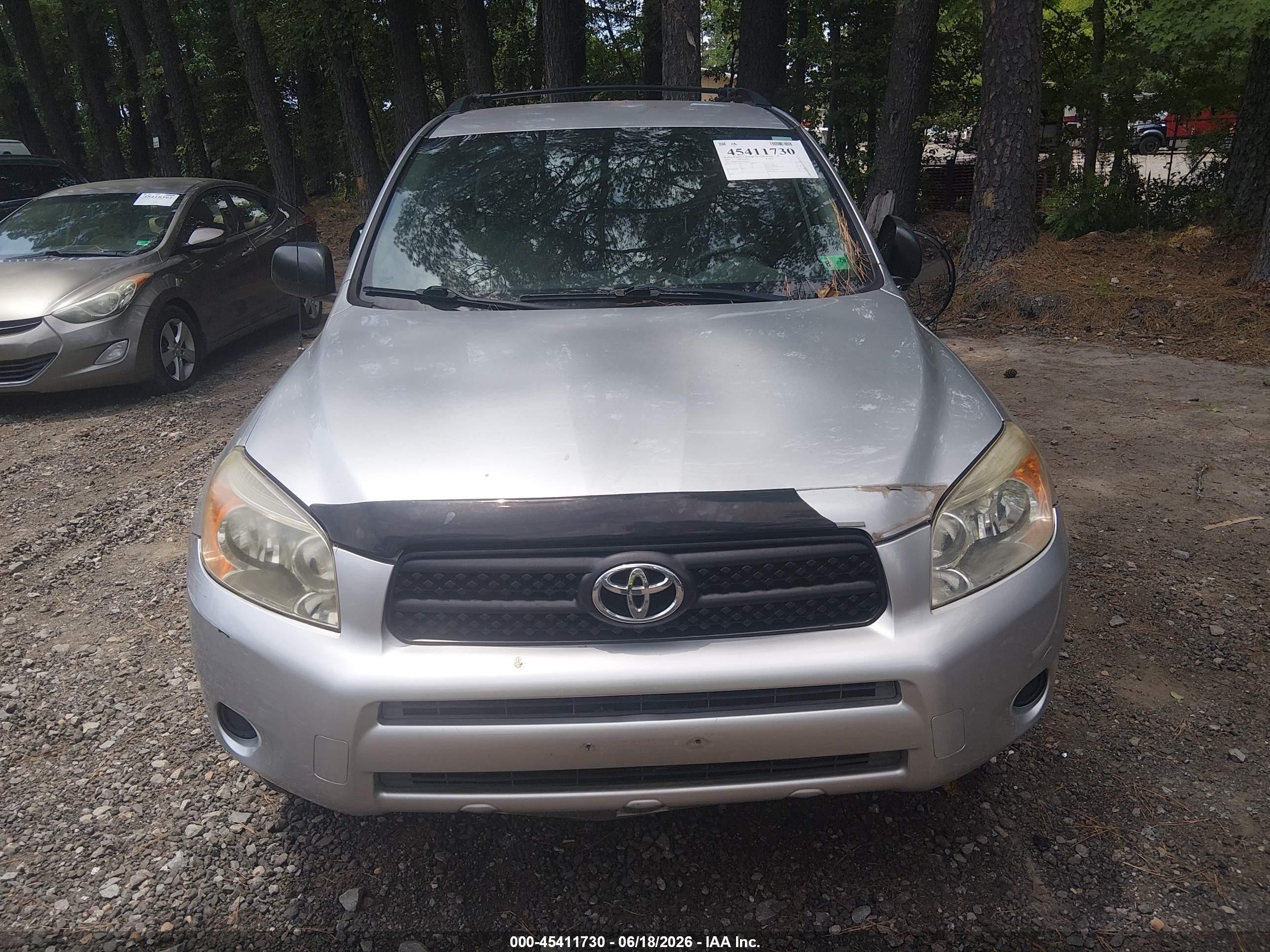 2007 Toyota Rav4   Silver vin: JTMZD33V175048317