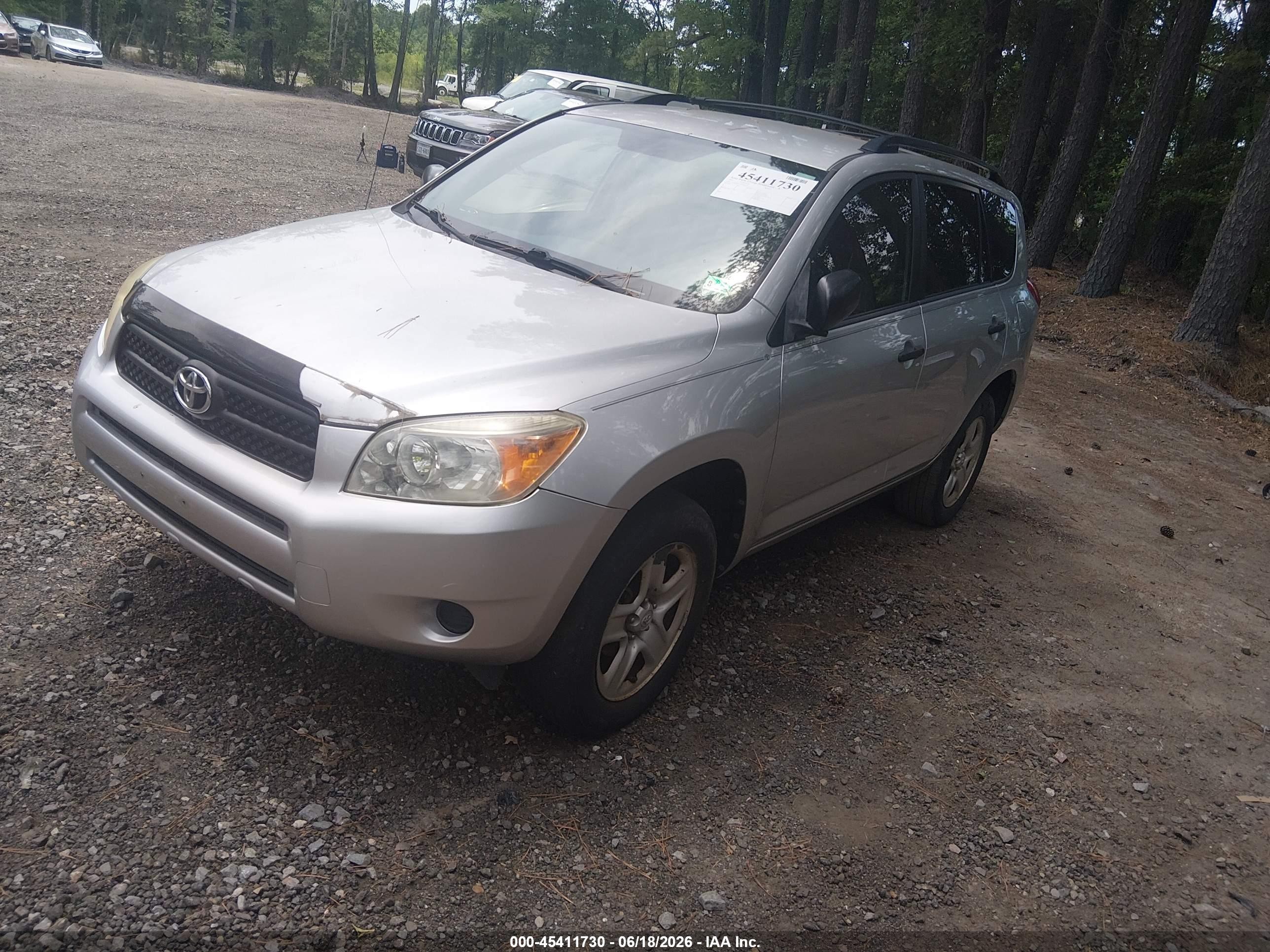 2007 Toyota Rav4   Silver vin: JTMZD33V175048317