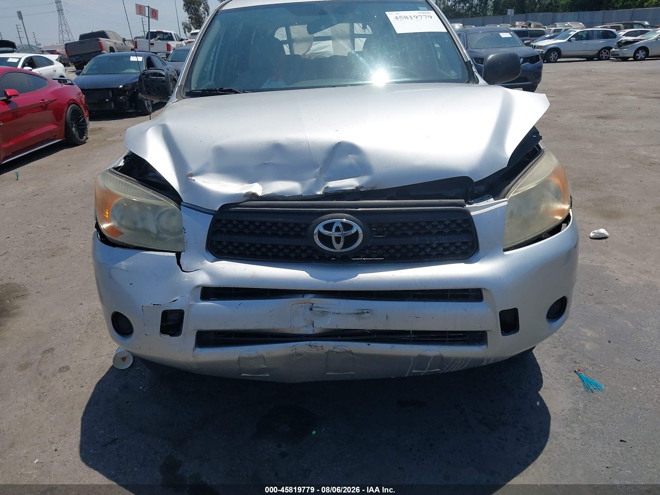 2007 Toyota Rav4   Silver vin: JTMZD33V176036890