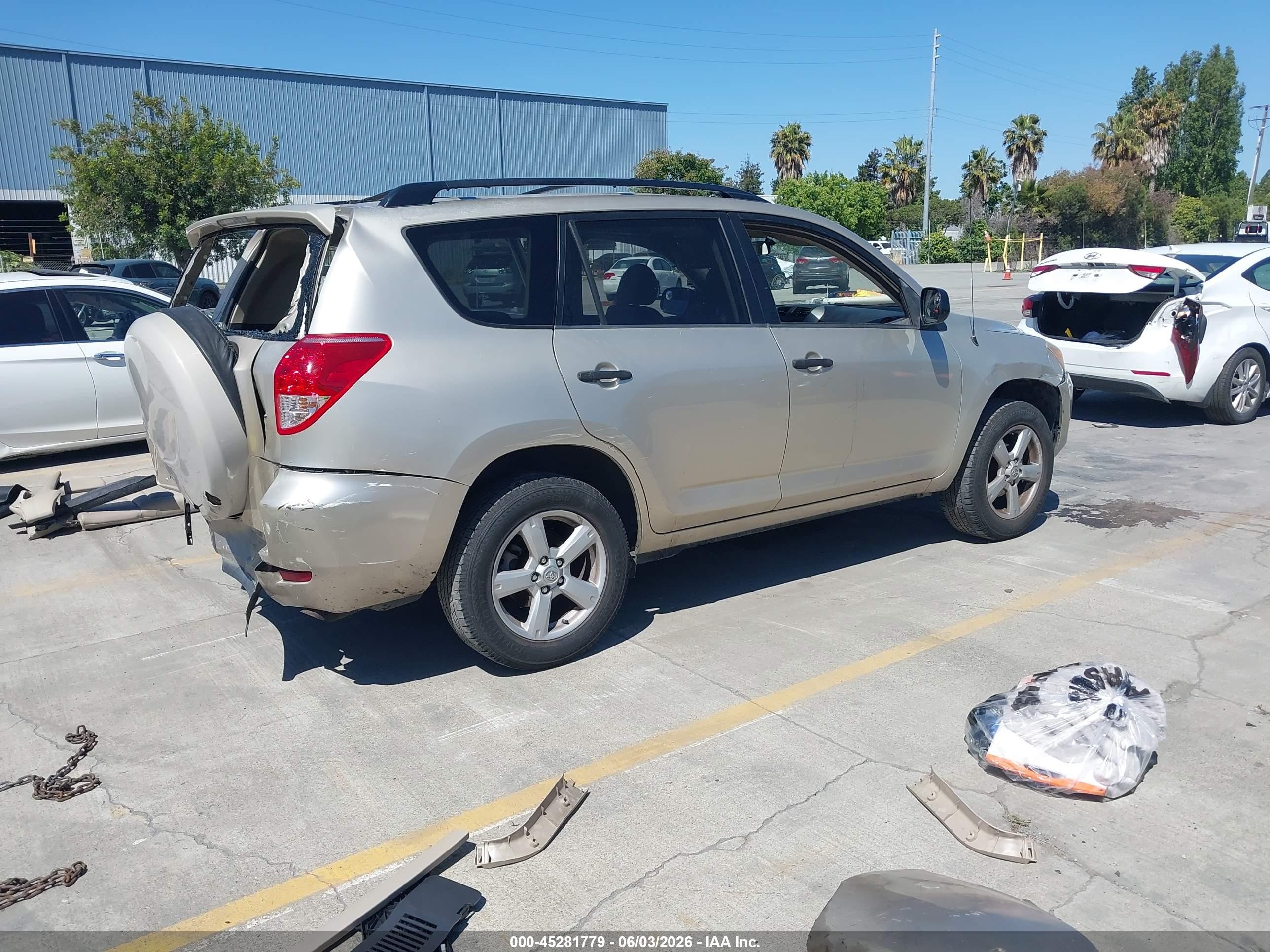 2007 Toyota Rav4   Brown vin: JTMZD33V176045458