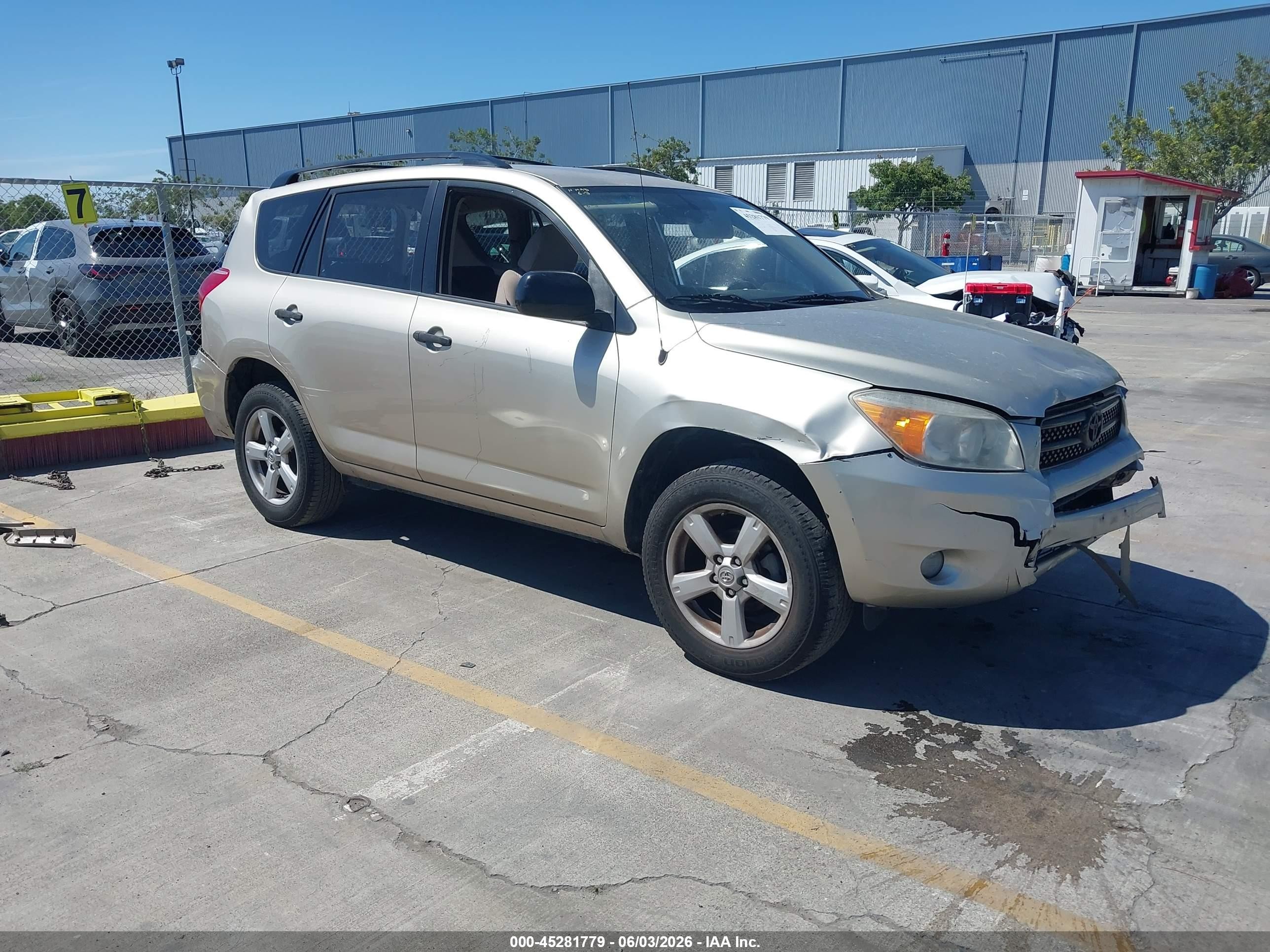 2007 Toyota Rav4   Brown vin: JTMZD33V176045458