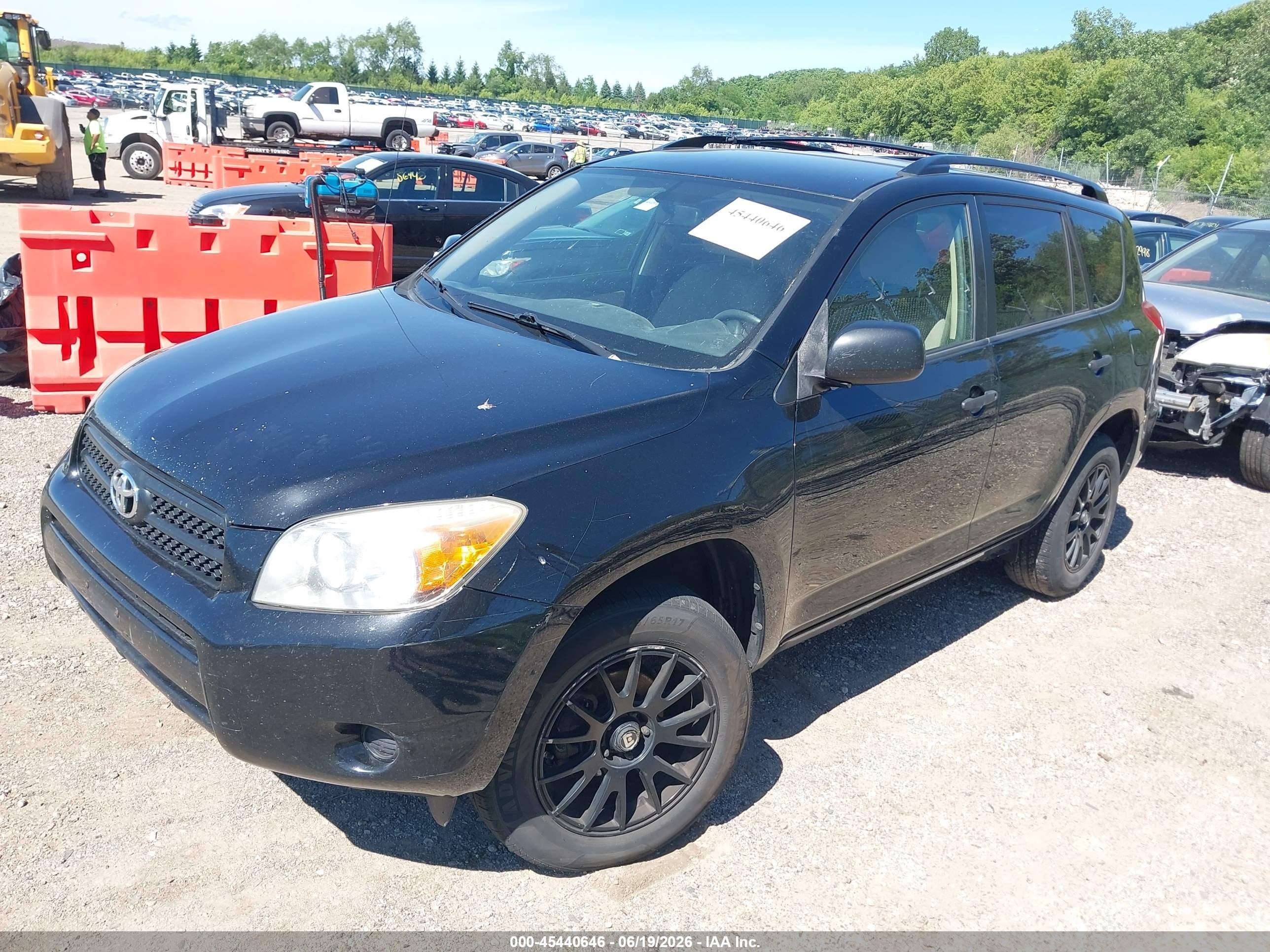 2007 Toyota Rav4   Black vin: JTMZD33V176045668