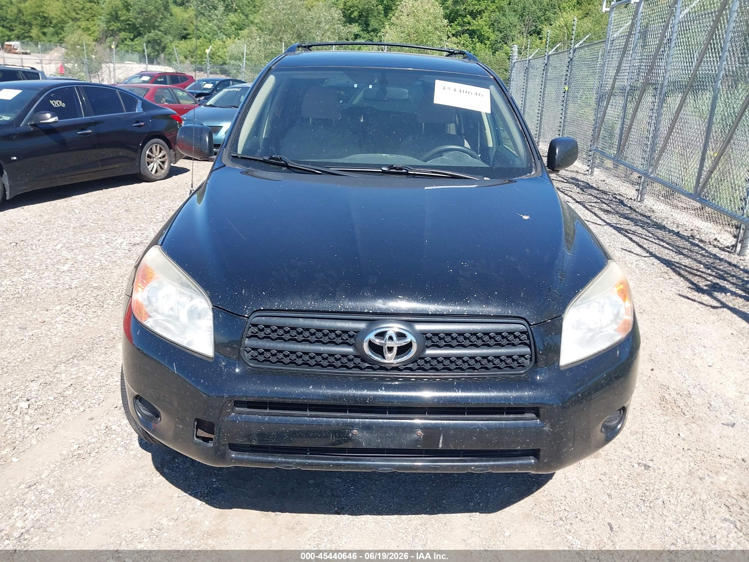 2007 Toyota Rav4   Black vin: JTMZD33V176045668