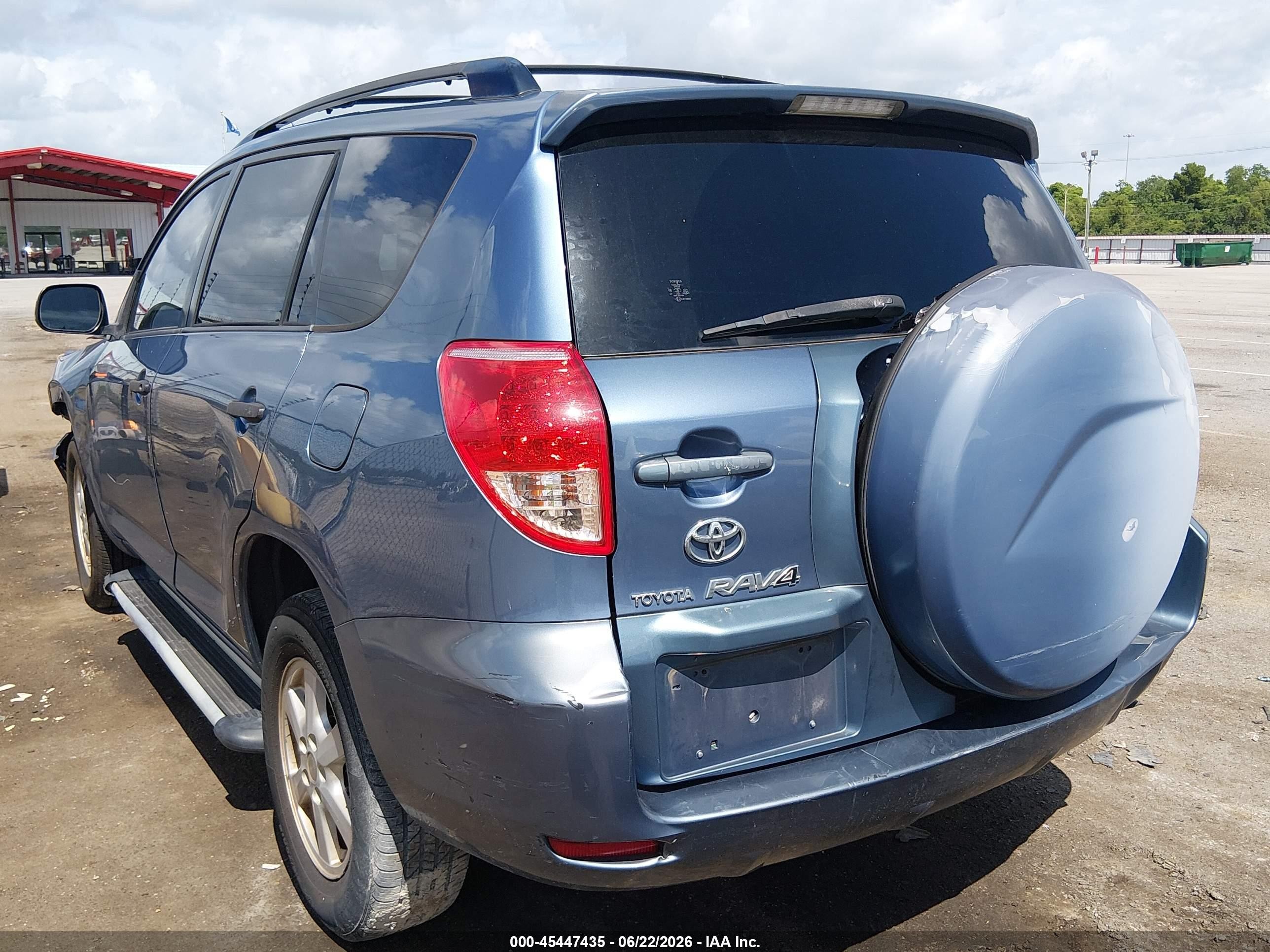 2007 Toyota Rav4 Blue vin: JTMZD33V176048019