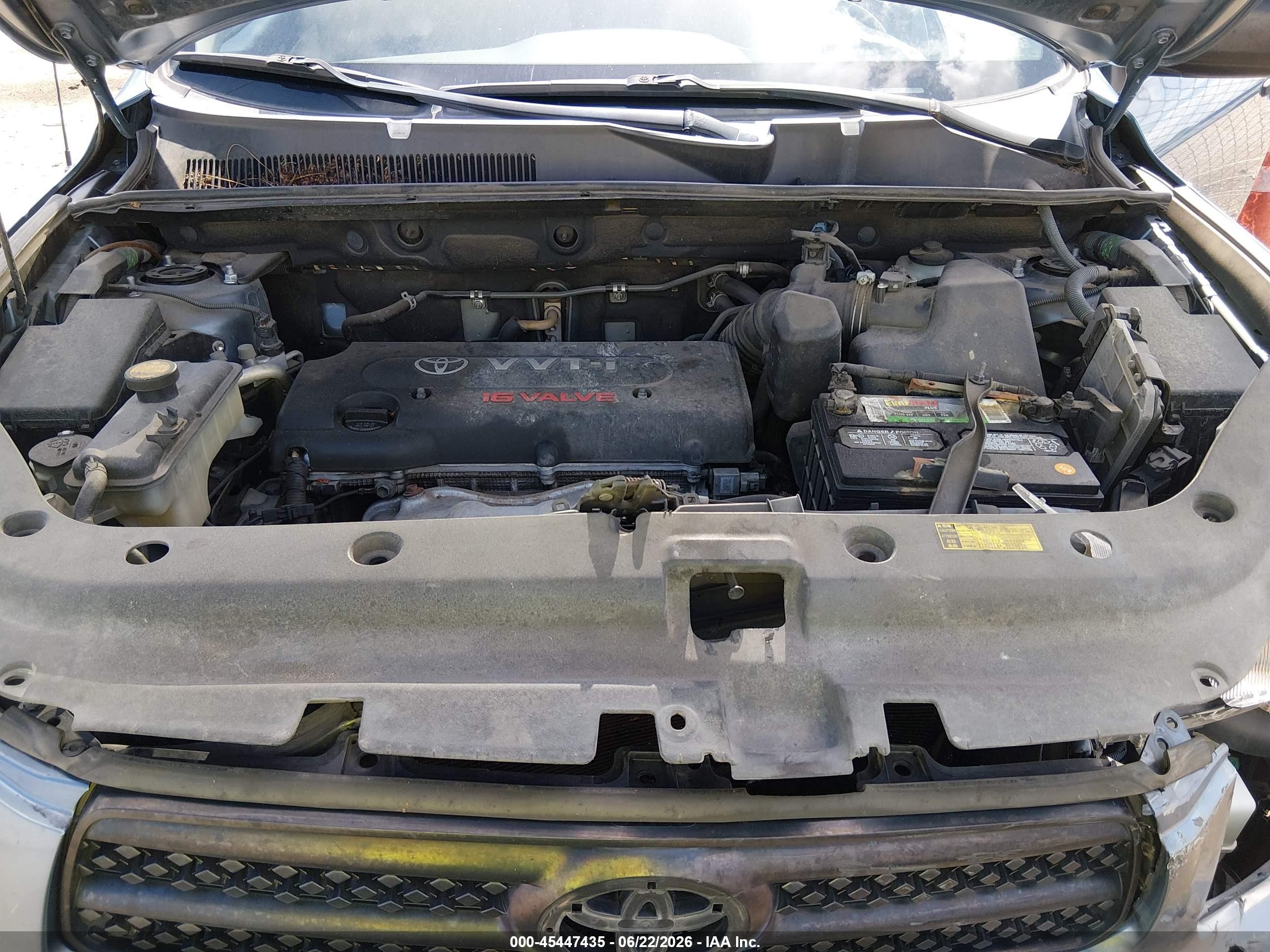 2007 Toyota Rav4 Blue vin: JTMZD33V176048019