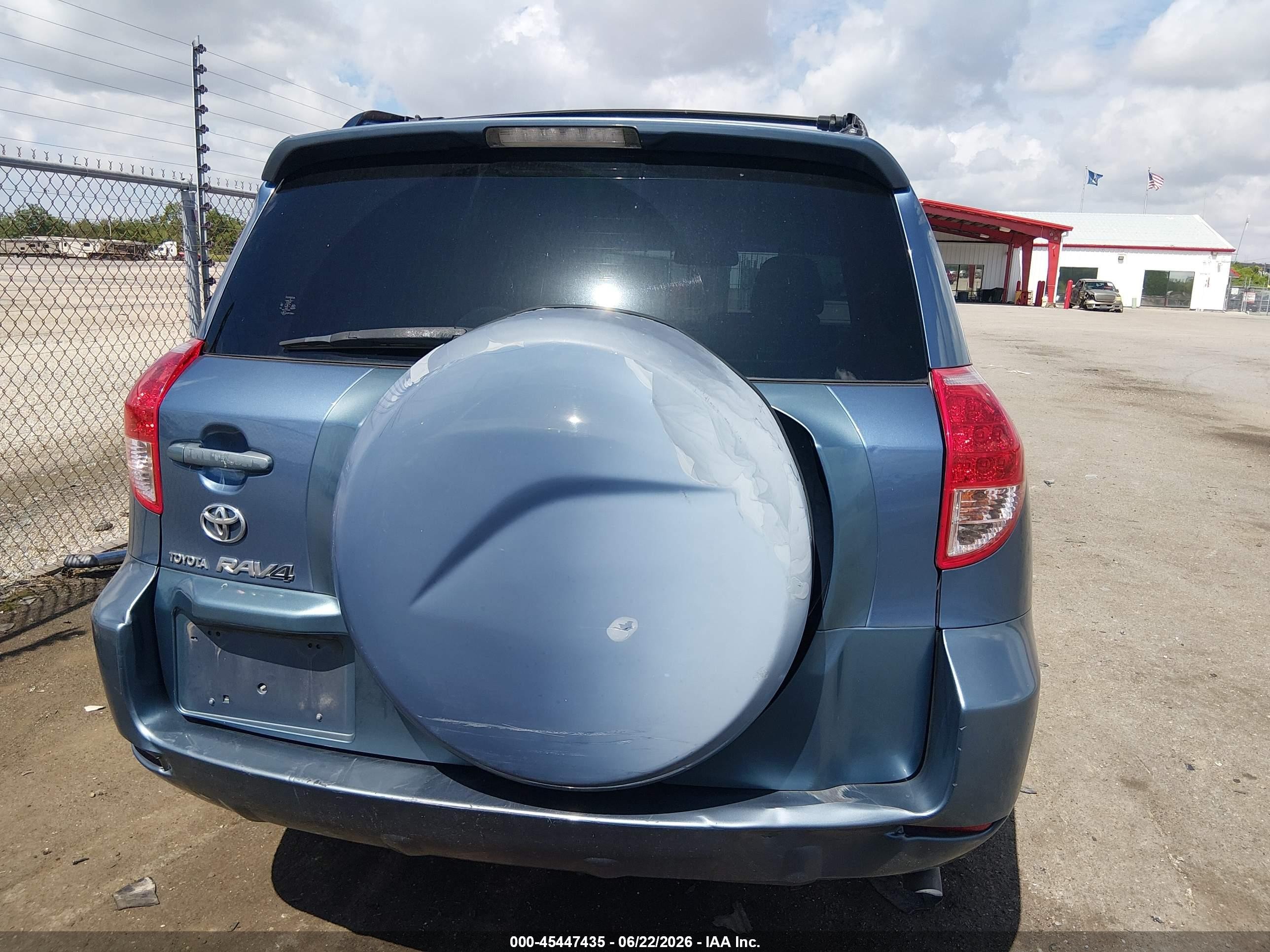 2007 Toyota Rav4 Blue vin: JTMZD33V176048019