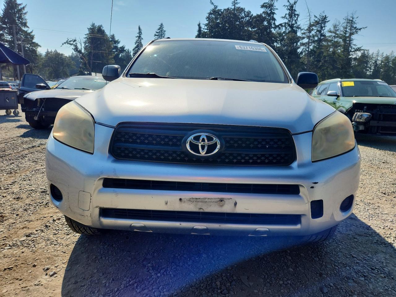 2007 Toyota Rav4 Base Silver vin: JTMZD33V176050840