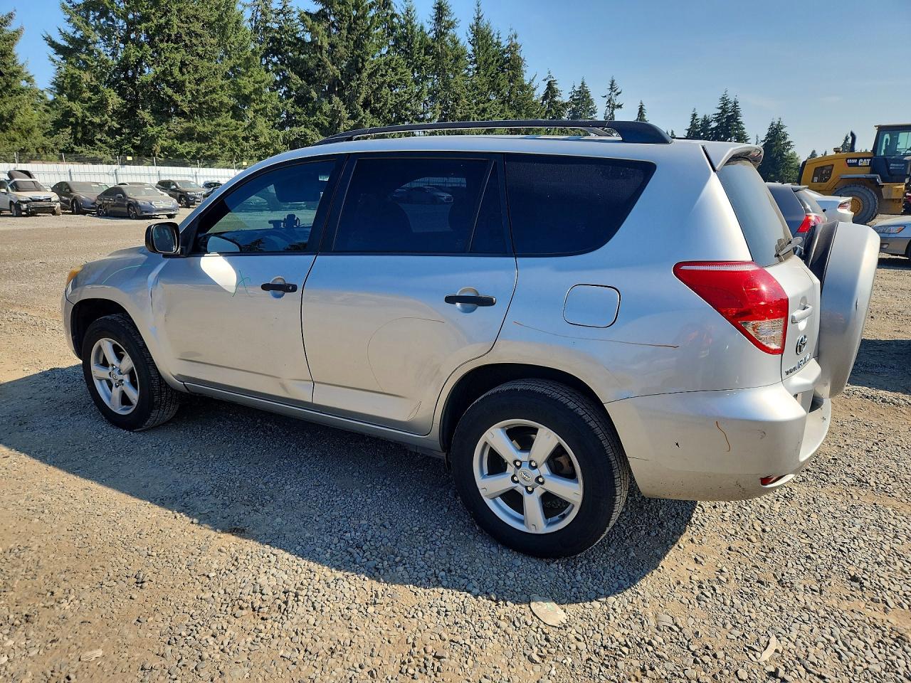 2007 Toyota Rav4 Base Silver vin: JTMZD33V176050840