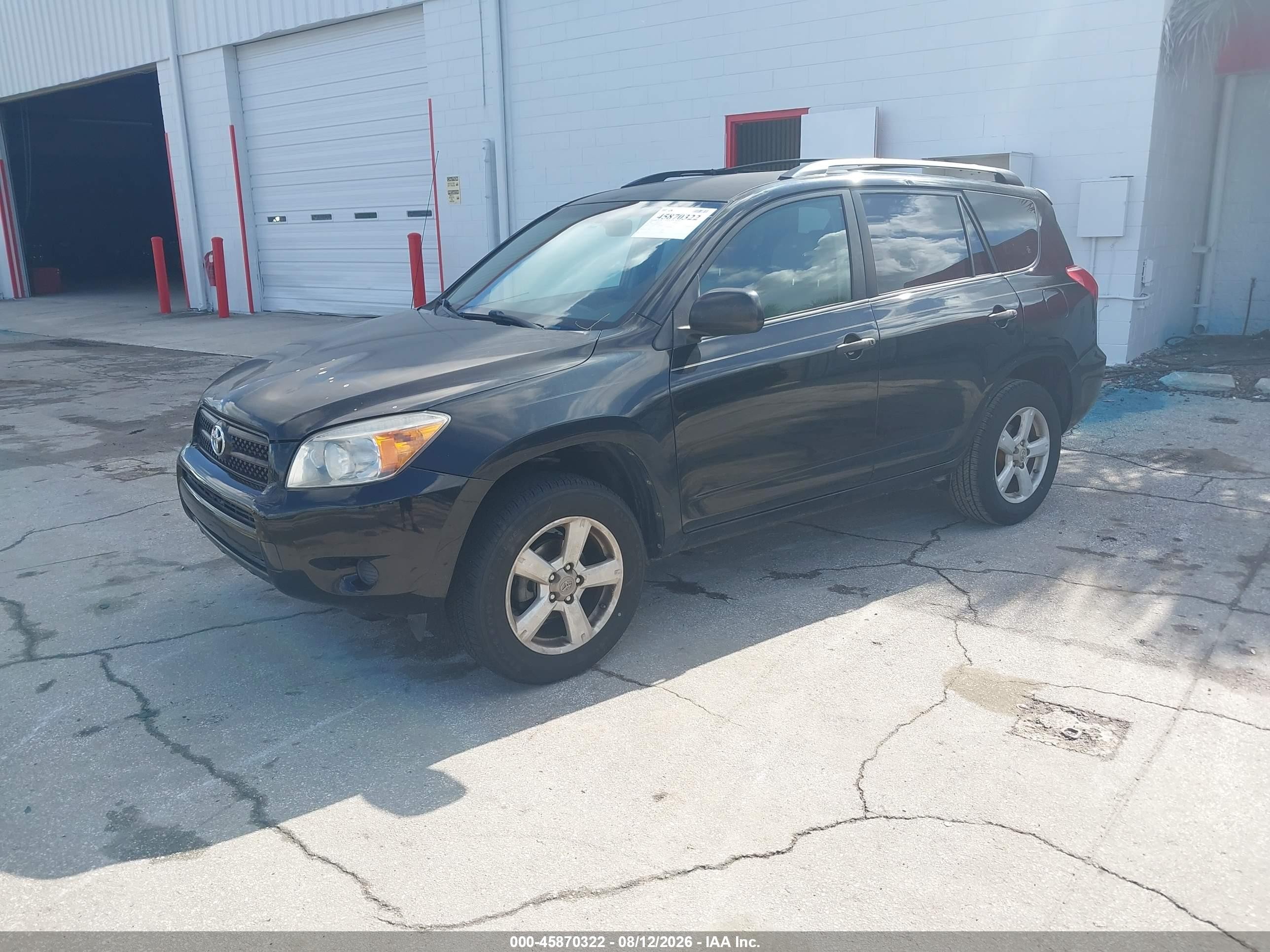 2008 Toyota Rav4   Черный vin: JTMZD33V185091945