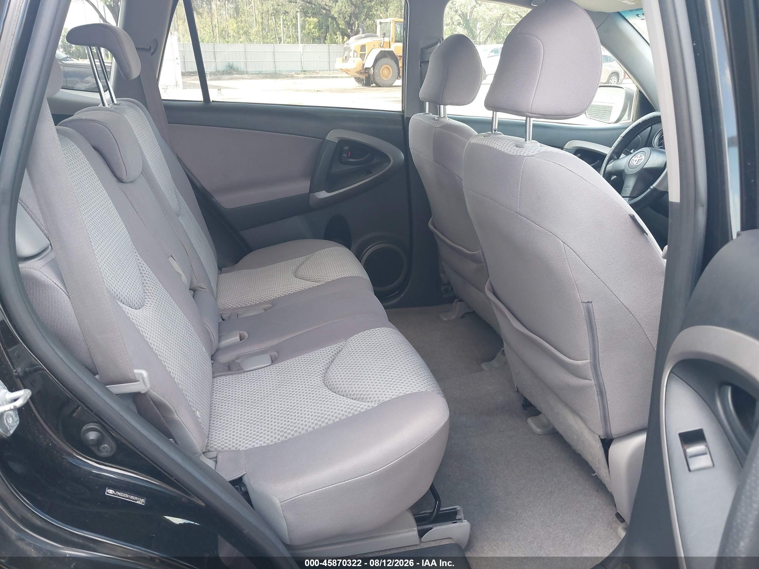 2008 Toyota Rav4   Черный vin: JTMZD33V185091945