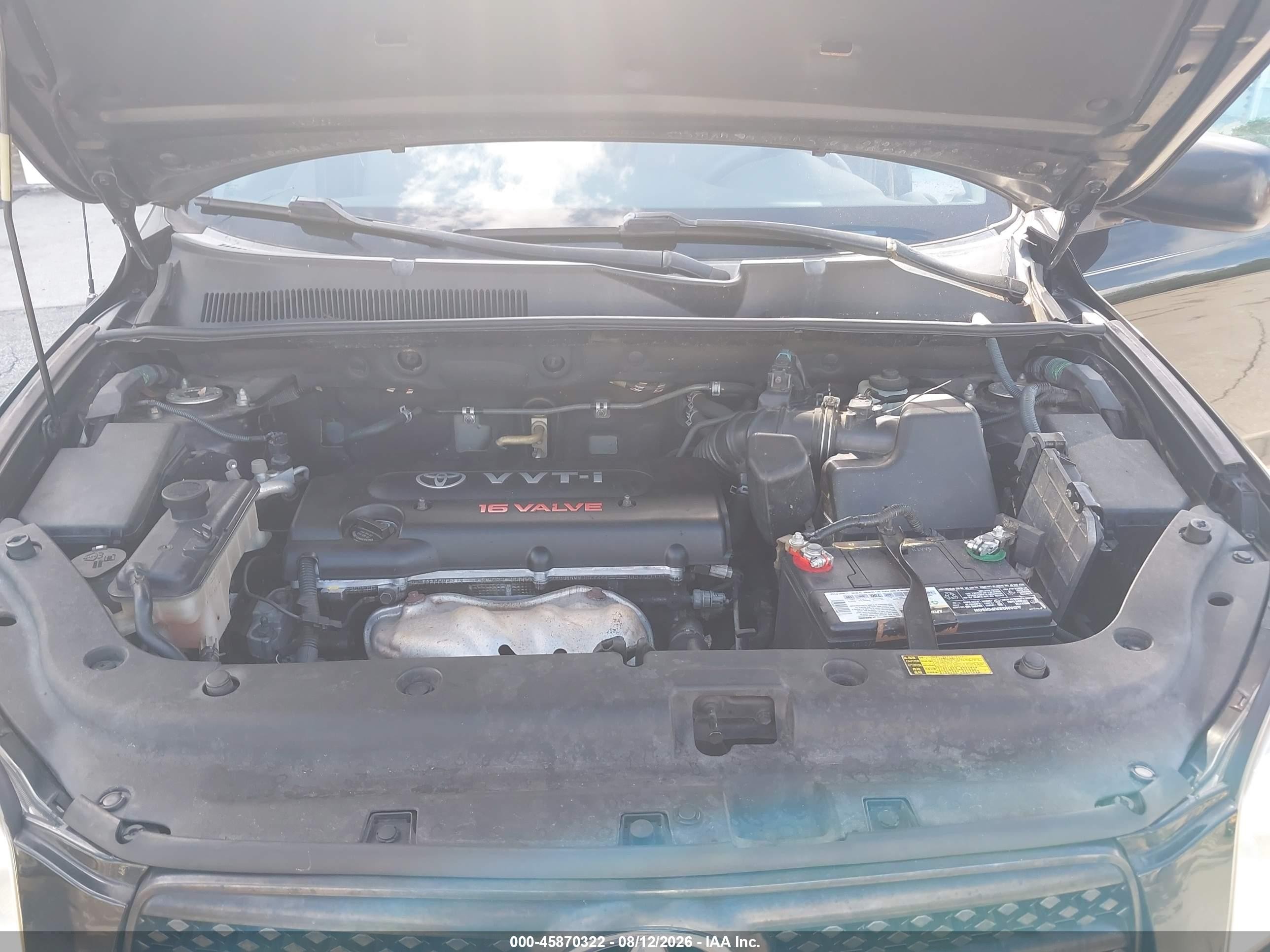 2008 Toyota Rav4   Черный vin: JTMZD33V185091945
