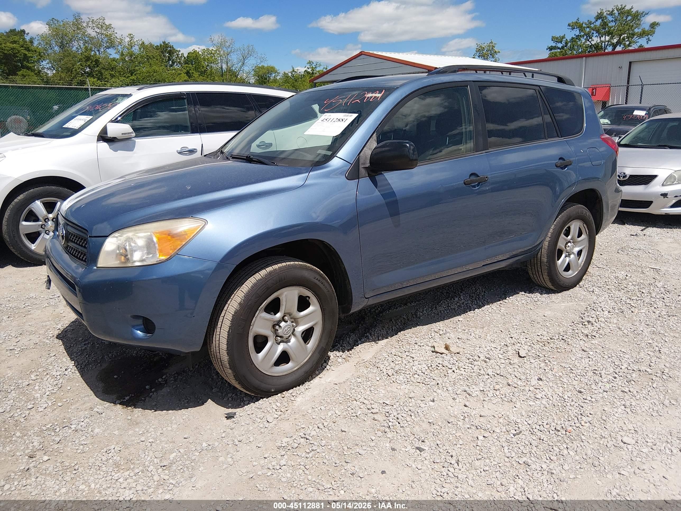 2008 Toyota Rav4   Blue vin: JTMZD33V185101731