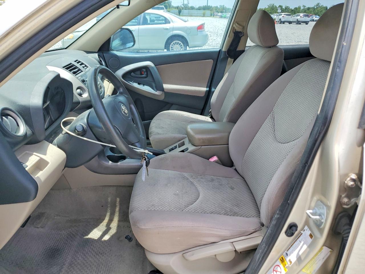 2008 Toyota Rav4 Base Beige vin: JTMZD33V185107478