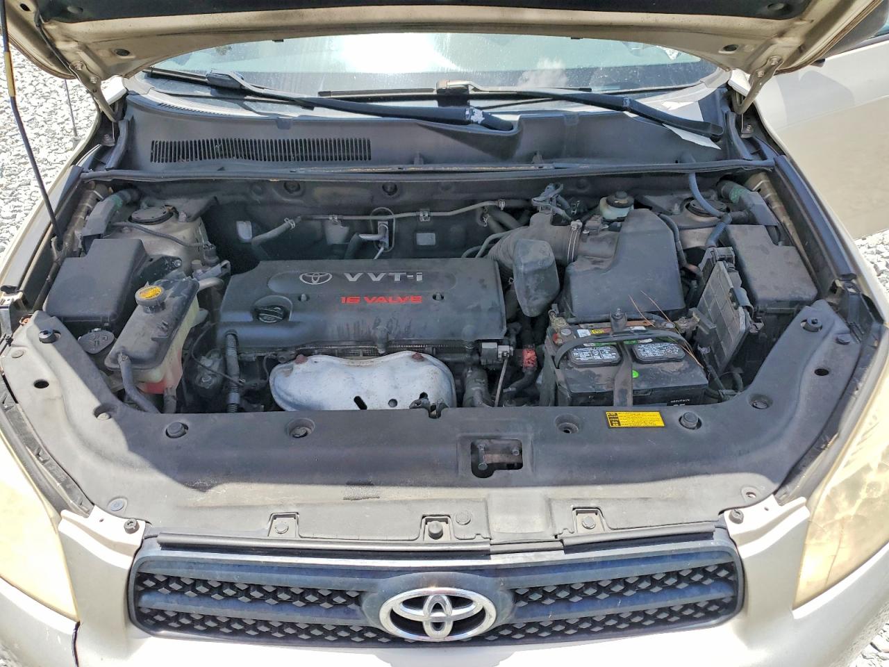 2008 Toyota Rav4 Base Beige vin: JTMZD33V185107478