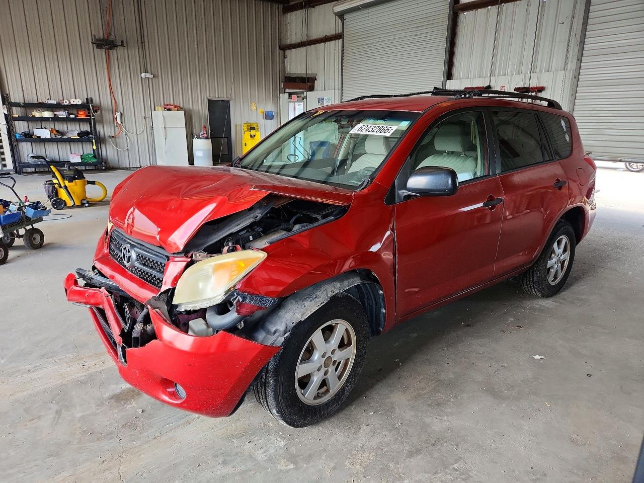 2008 Toyota Rav4 Base Красный vin: JTMZD33V186071642