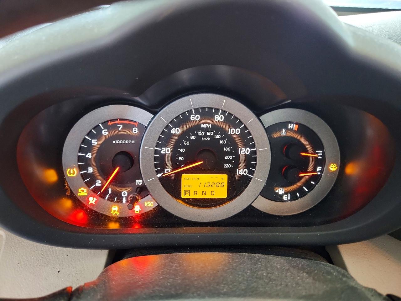 2008 Toyota Rav4 Base Красный vin: JTMZD33V186071642