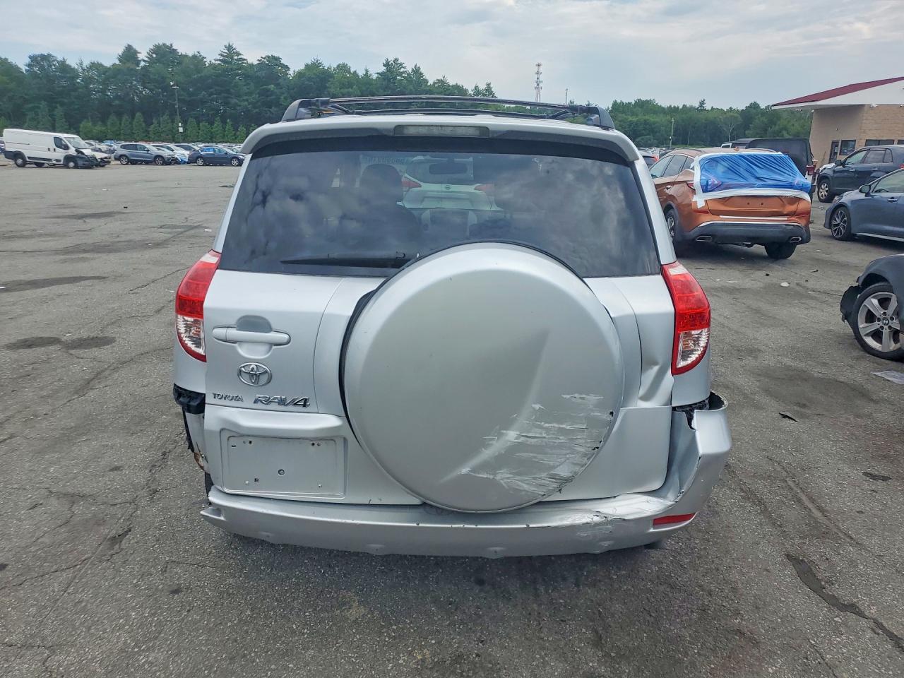 2006 Toyota Rav4 Base Silver vin: JTMZD33V265001473