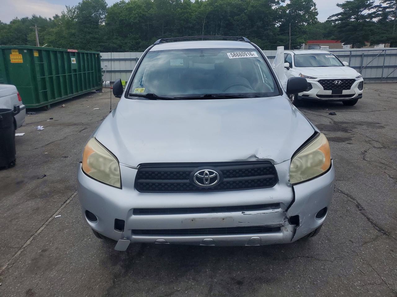 2006 Toyota Rav4 Base Silver vin: JTMZD33V265001473