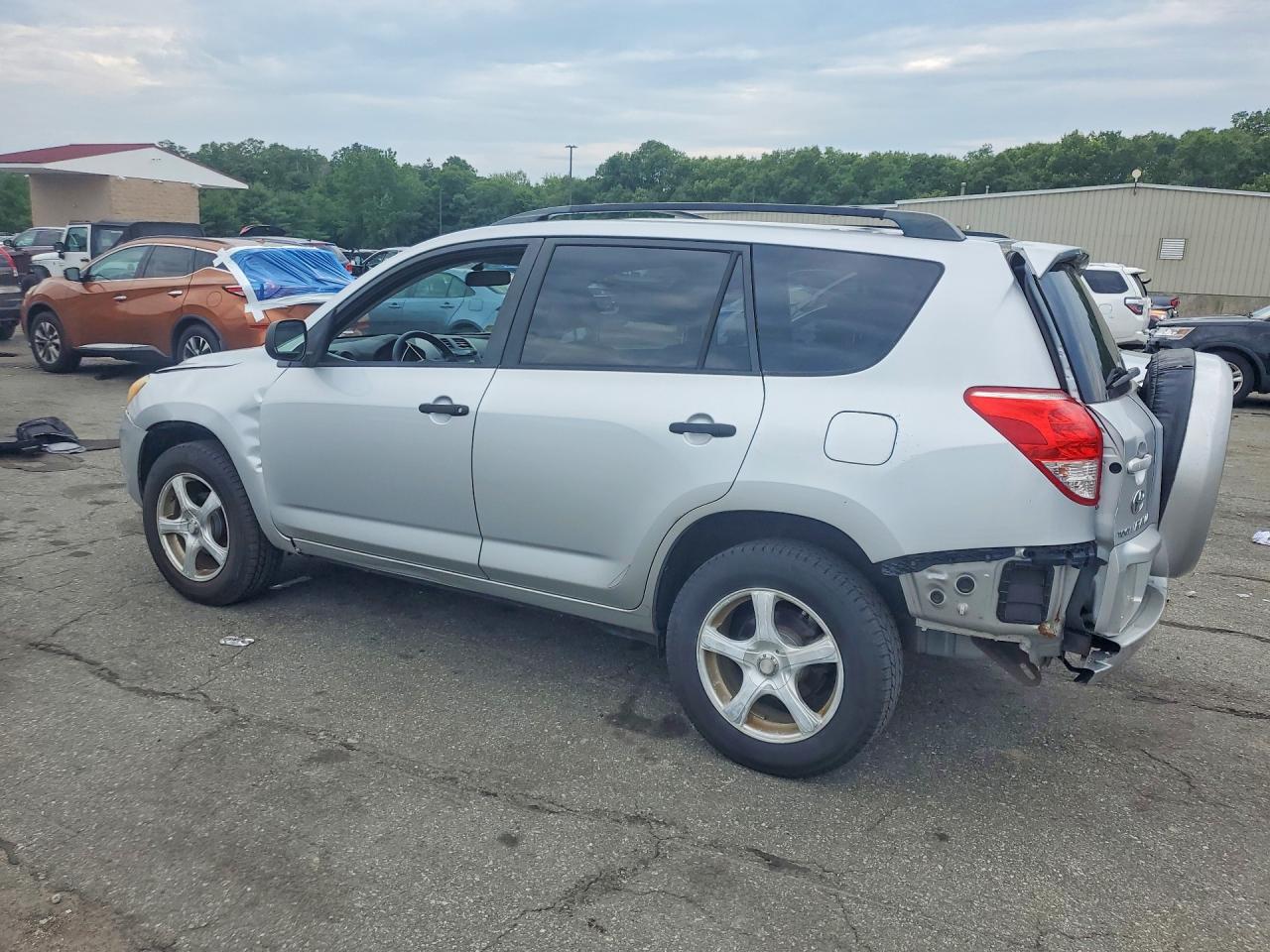 2006 Toyota Rav4 Base Silver vin: JTMZD33V265001473