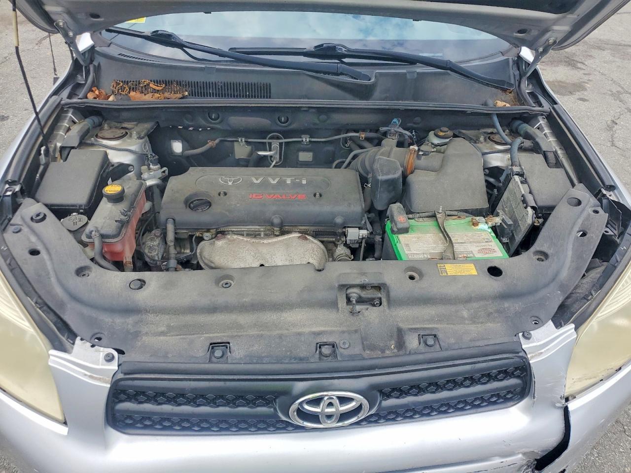 2006 Toyota Rav4 Base Silver vin: JTMZD33V265001473