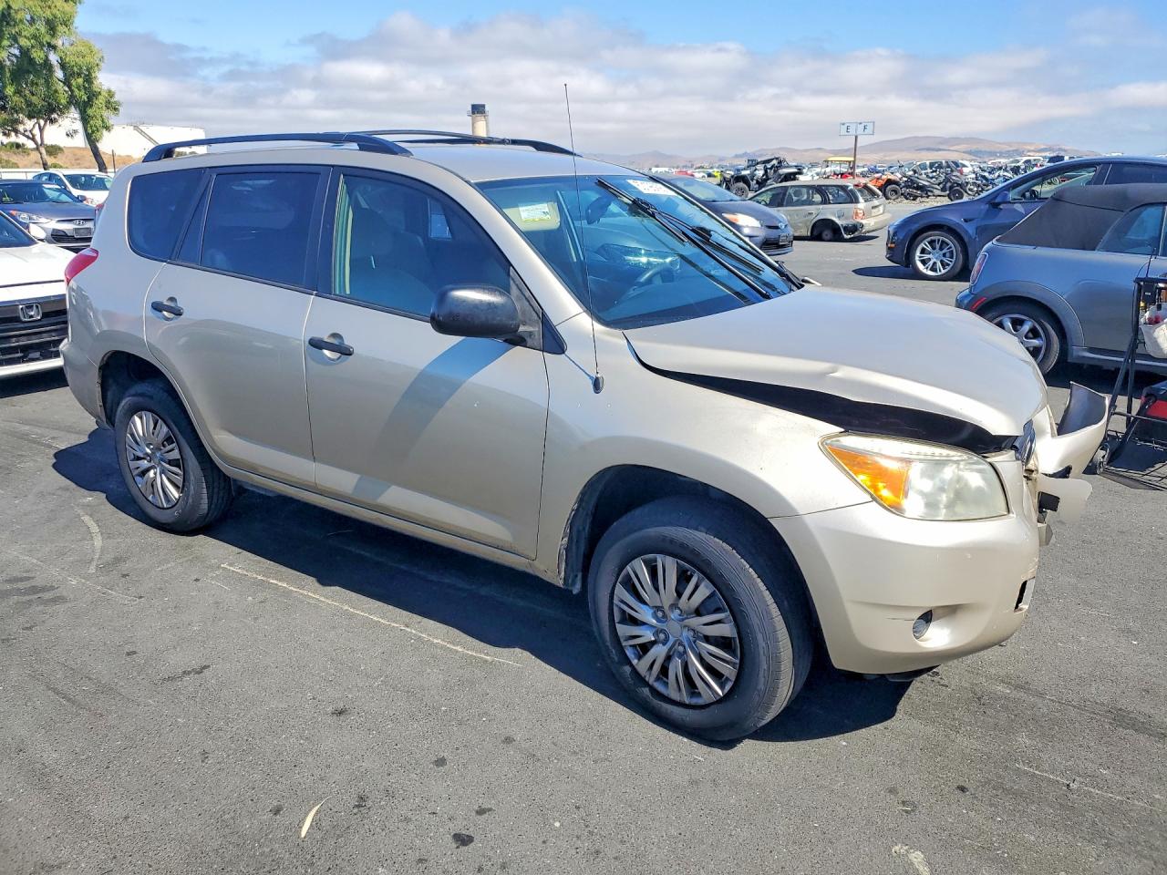 2006 Toyota Rav4 Base Gold vin: JTMZD33V265009072
