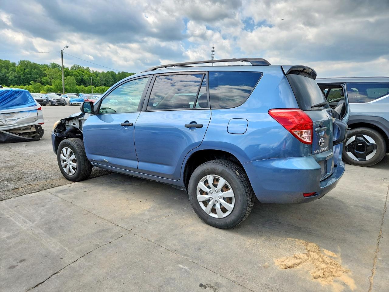 2006 Toyota Rav 4 Blue vin: JTMZD33V265017608