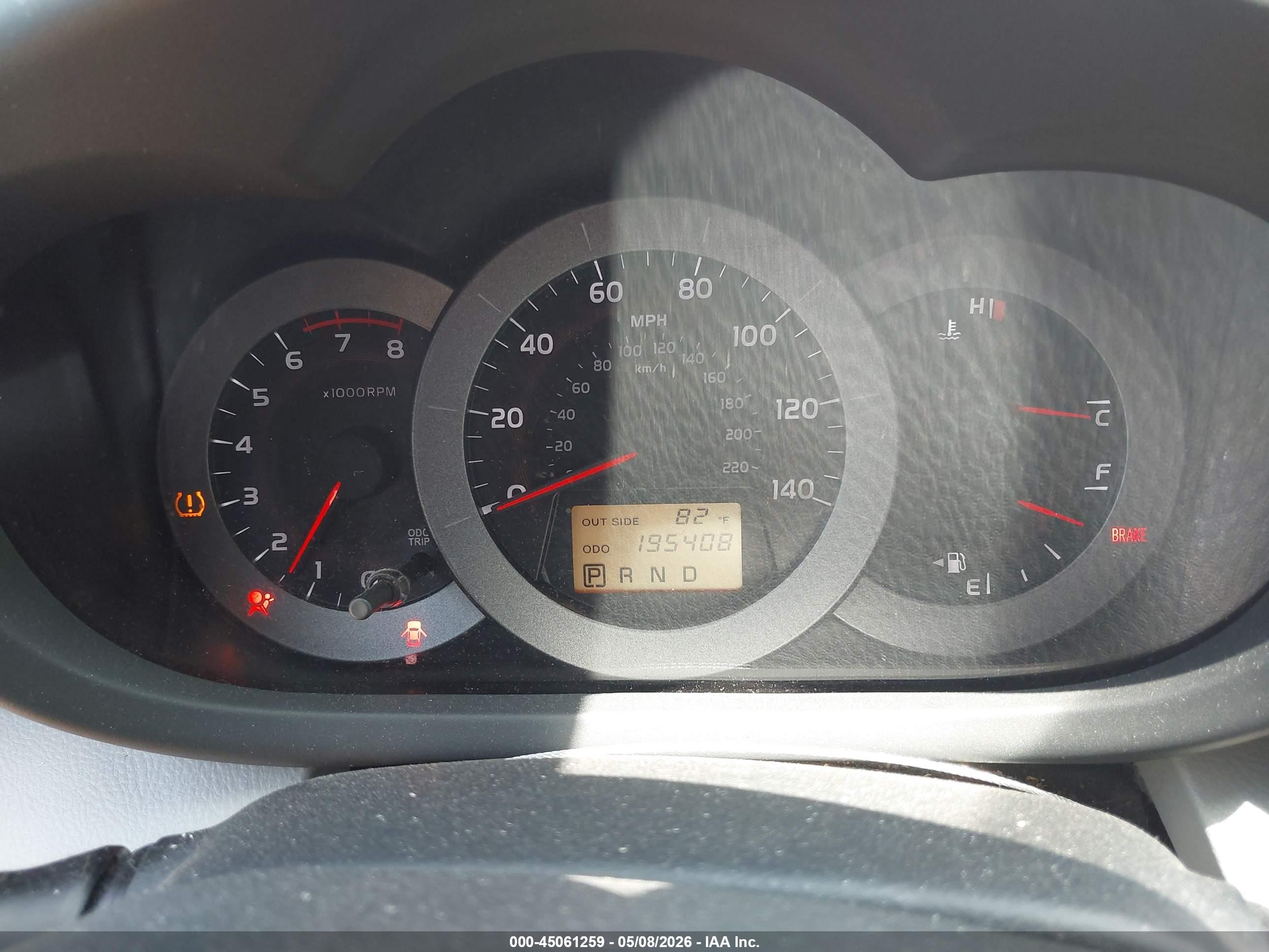 2006 Toyota Rav4   Red vin: JTMZD33V265018239