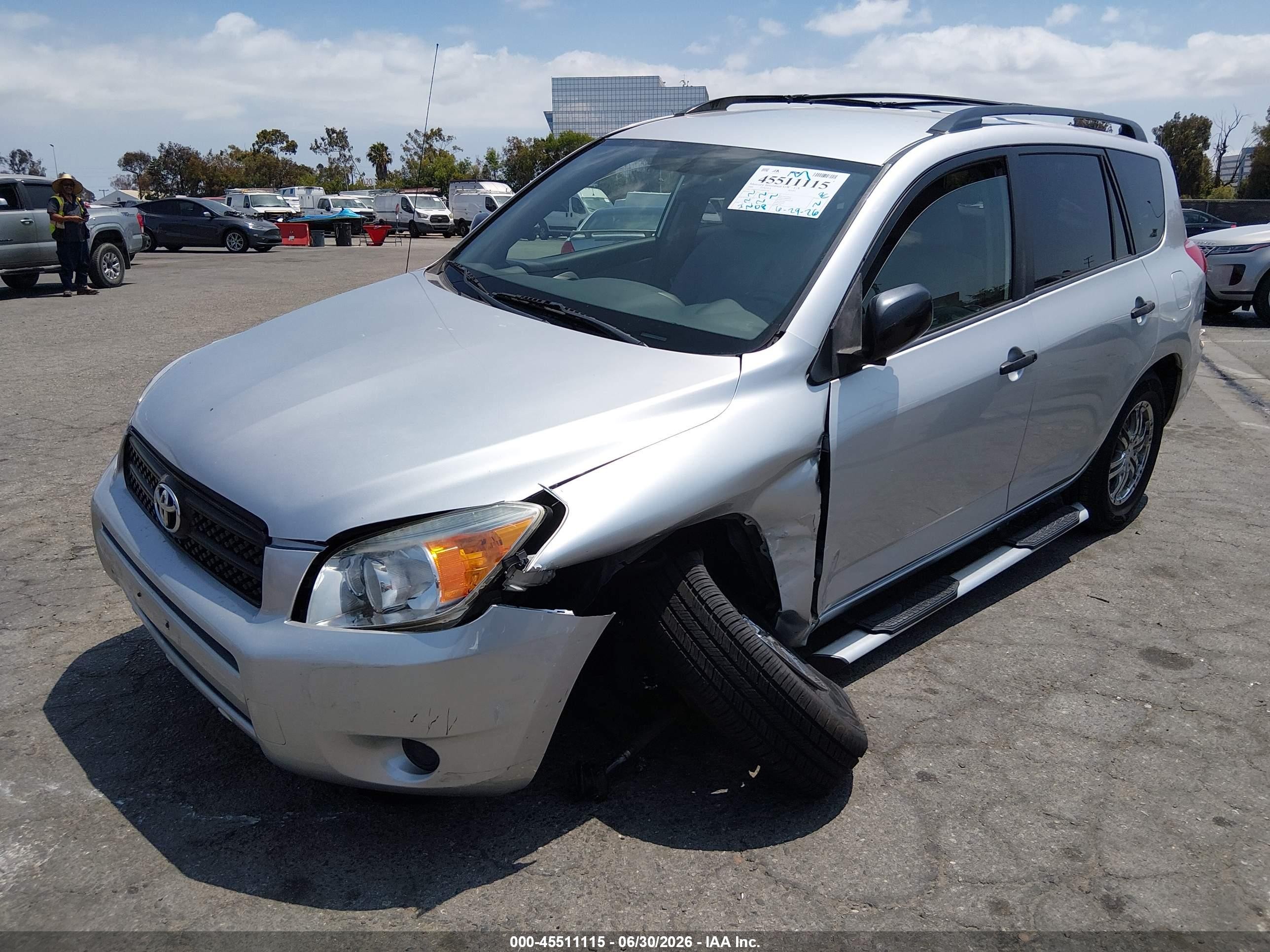 2006 Toyota Rav4   Silver vin: JTMZD33V265021304