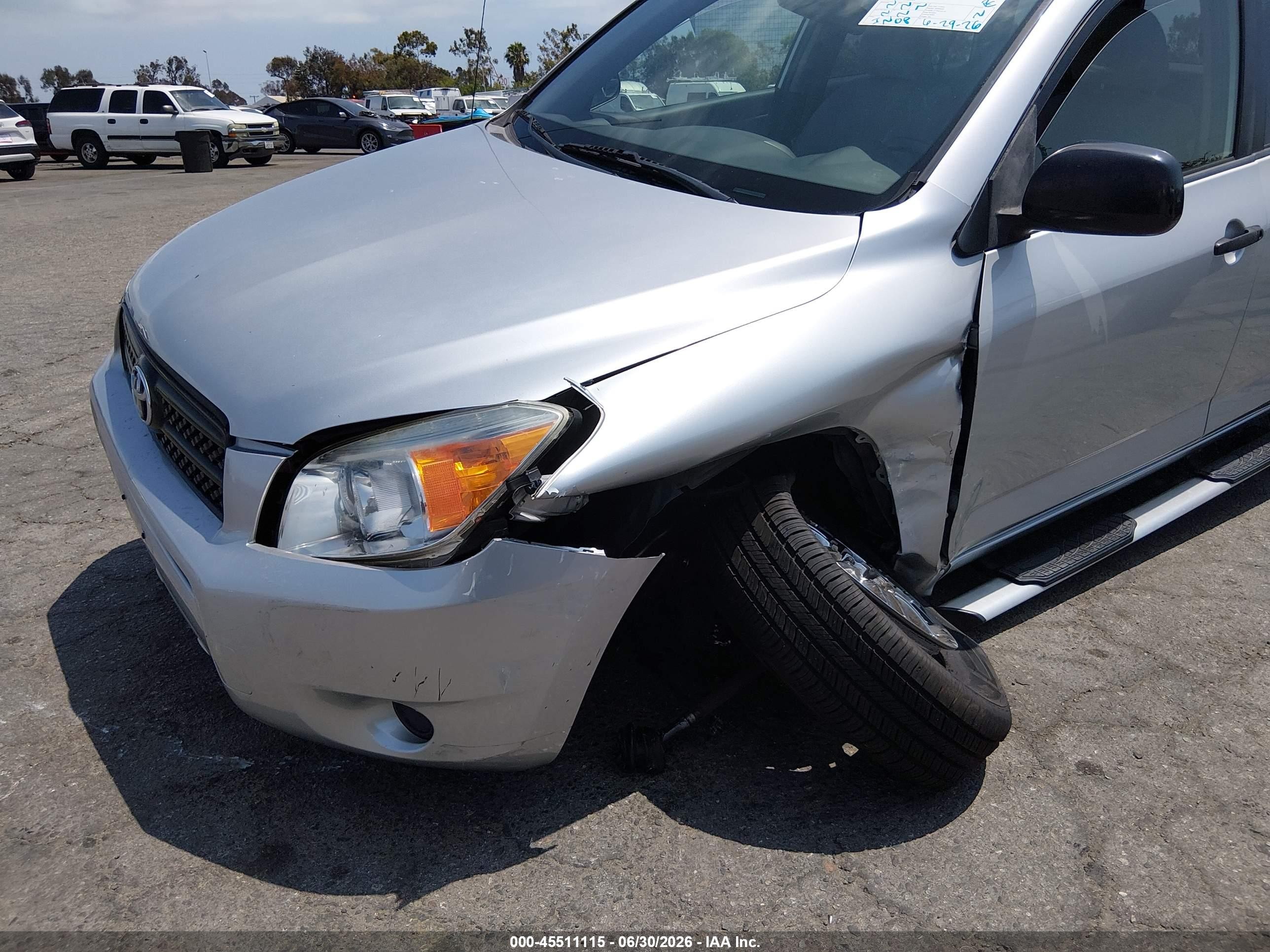 2006 Toyota Rav4   Silver vin: JTMZD33V265021304