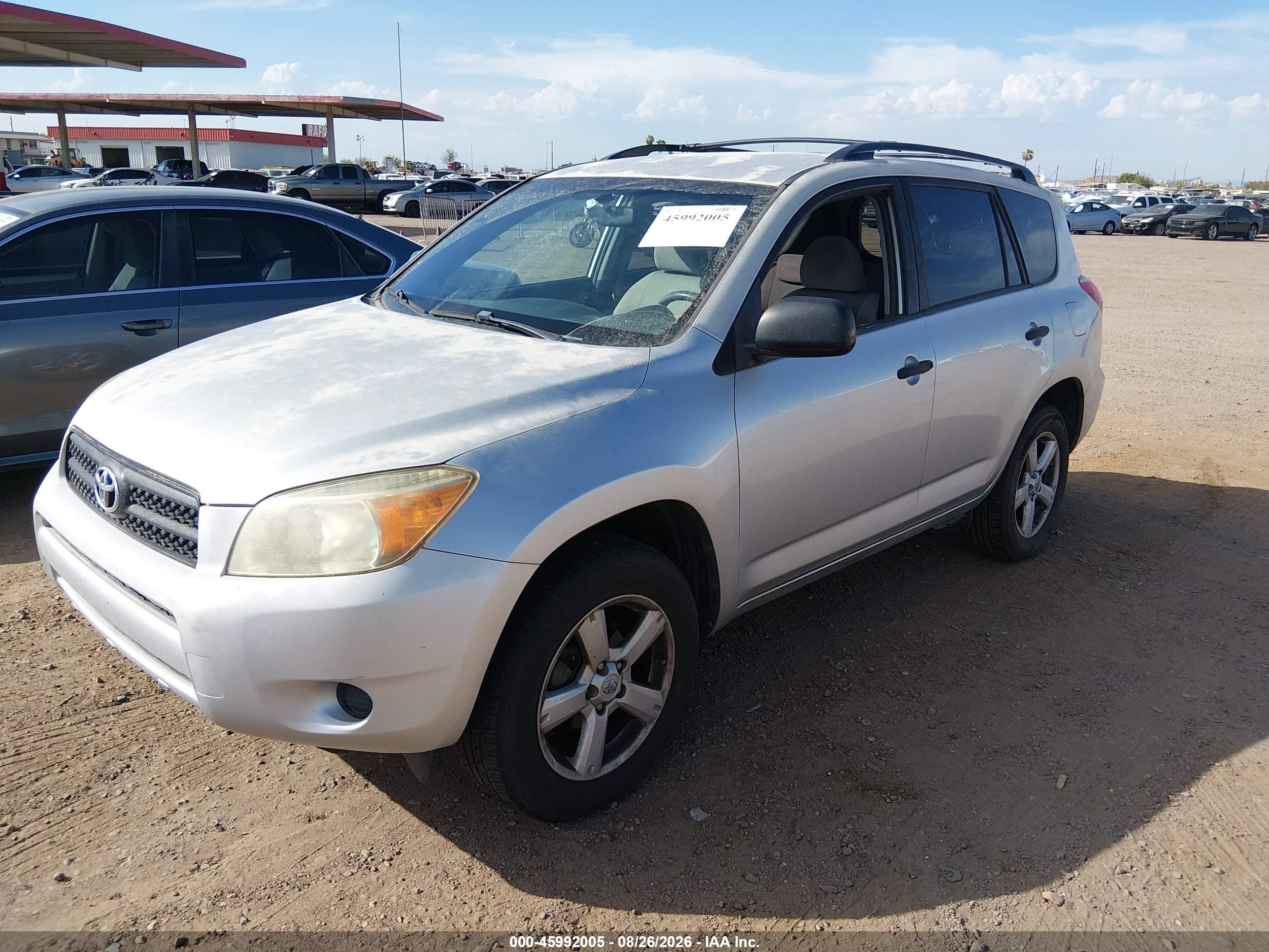 2006 Toyota Rav4   Silver vin: JTMZD33V265023392