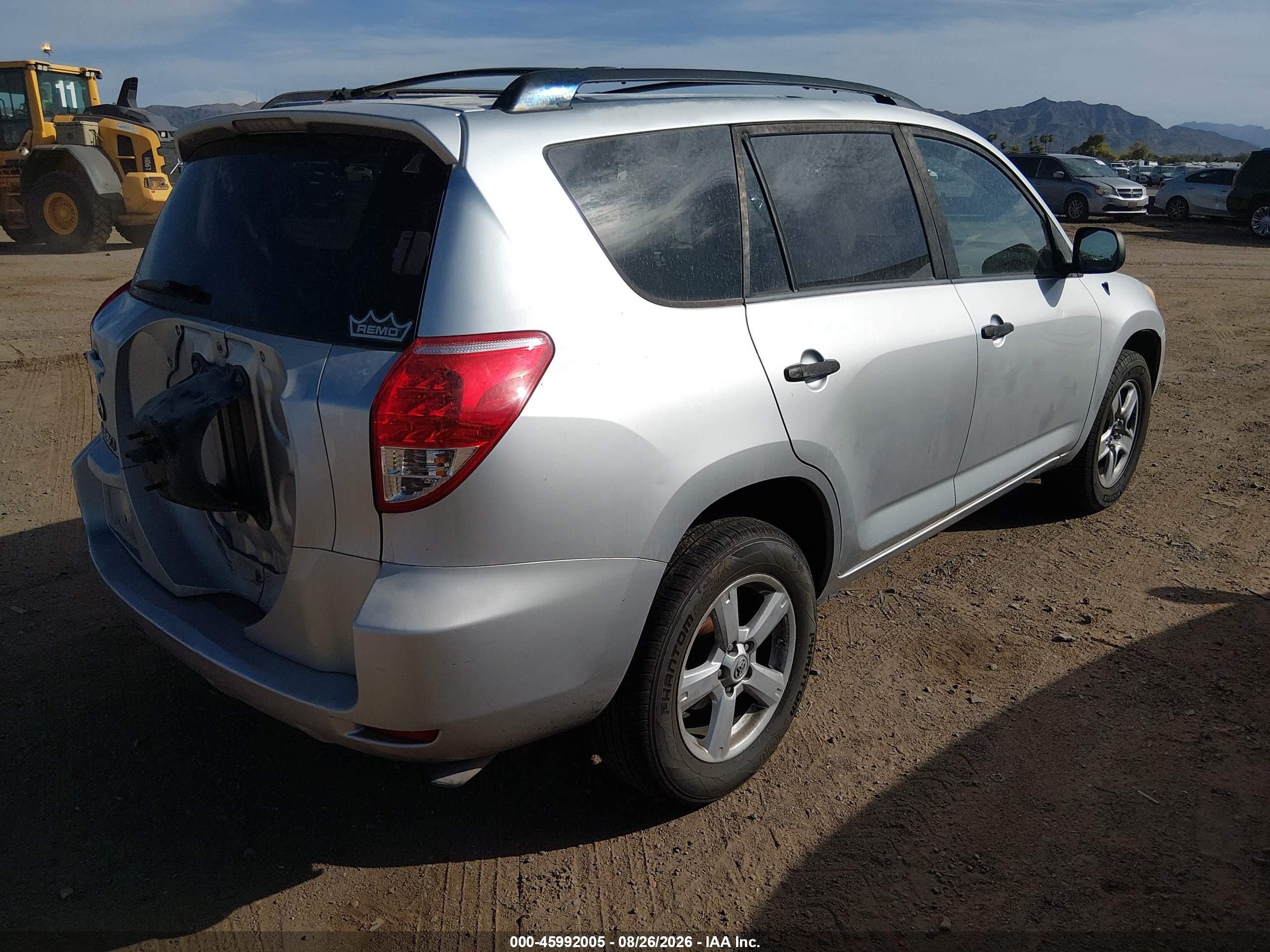 2006 Toyota Rav4   Silver vin: JTMZD33V265023392