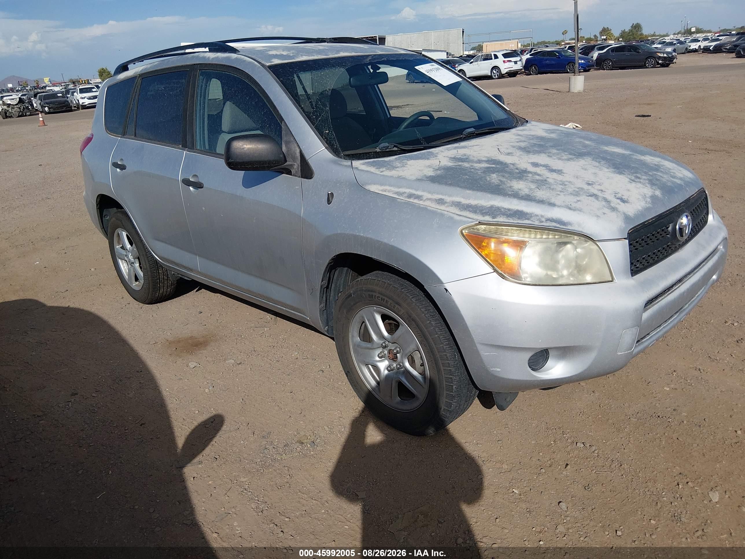 2006 Toyota Rav4   Silver vin: JTMZD33V265023392