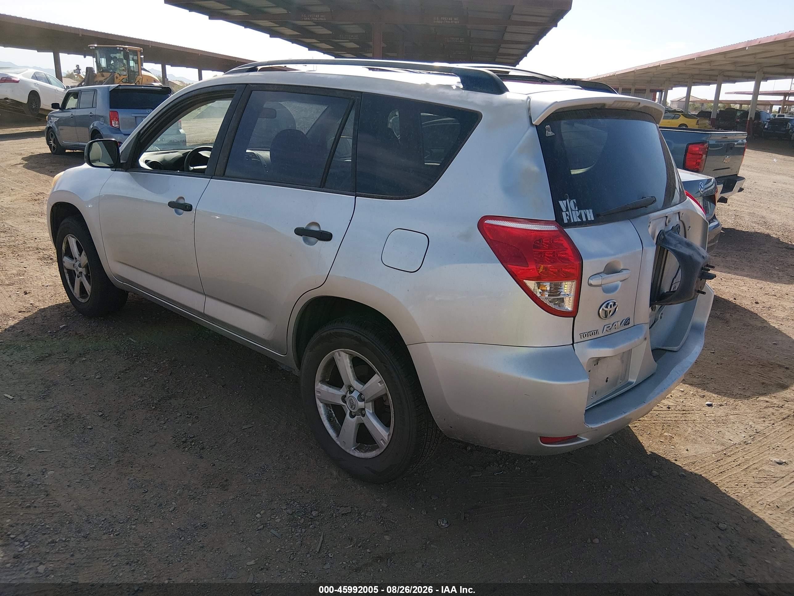 2006 Toyota Rav4   Silver vin: JTMZD33V265023392