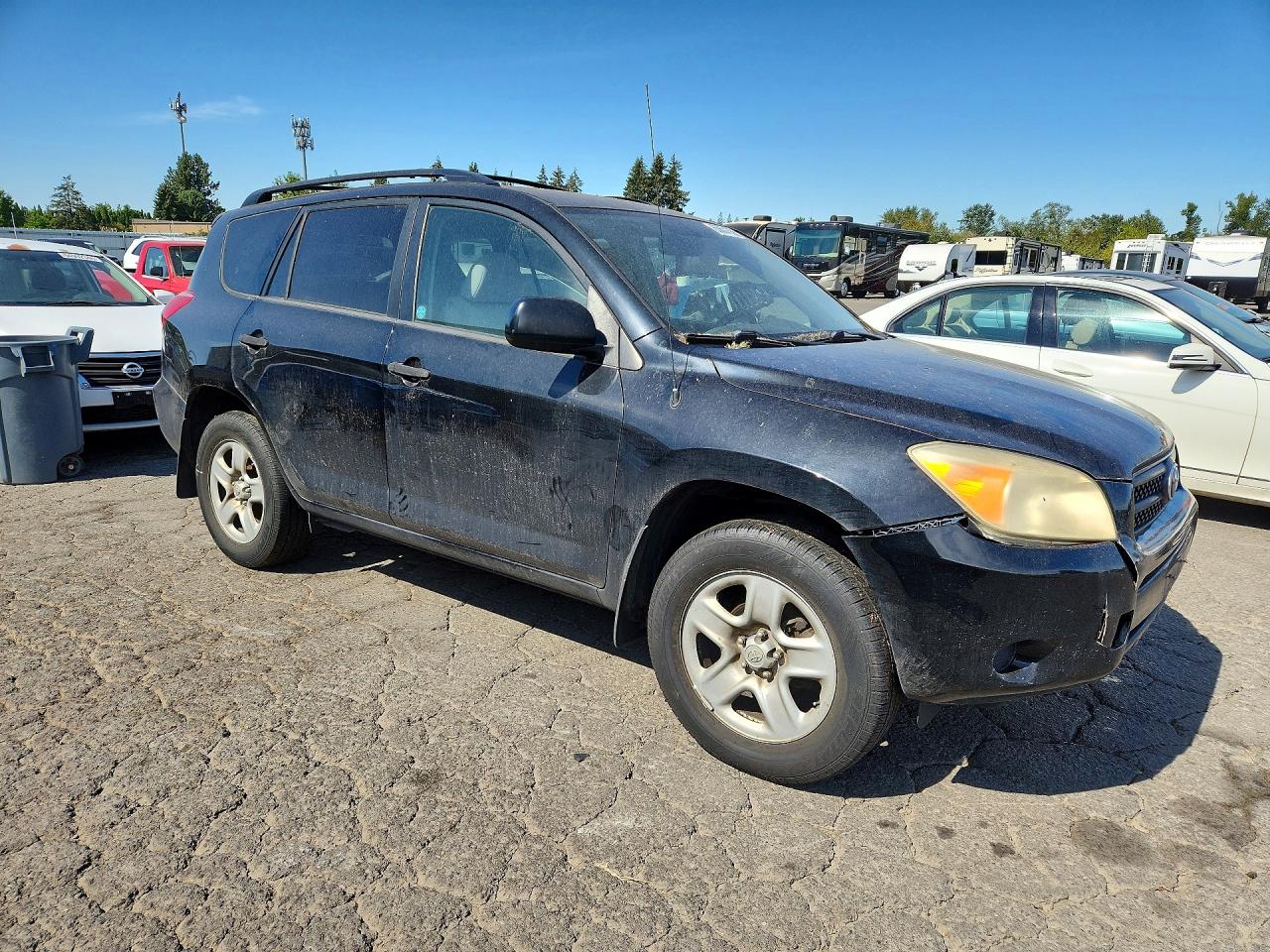 2006 Toyota Rav4 Base Black vin: JTMZD33V265025451