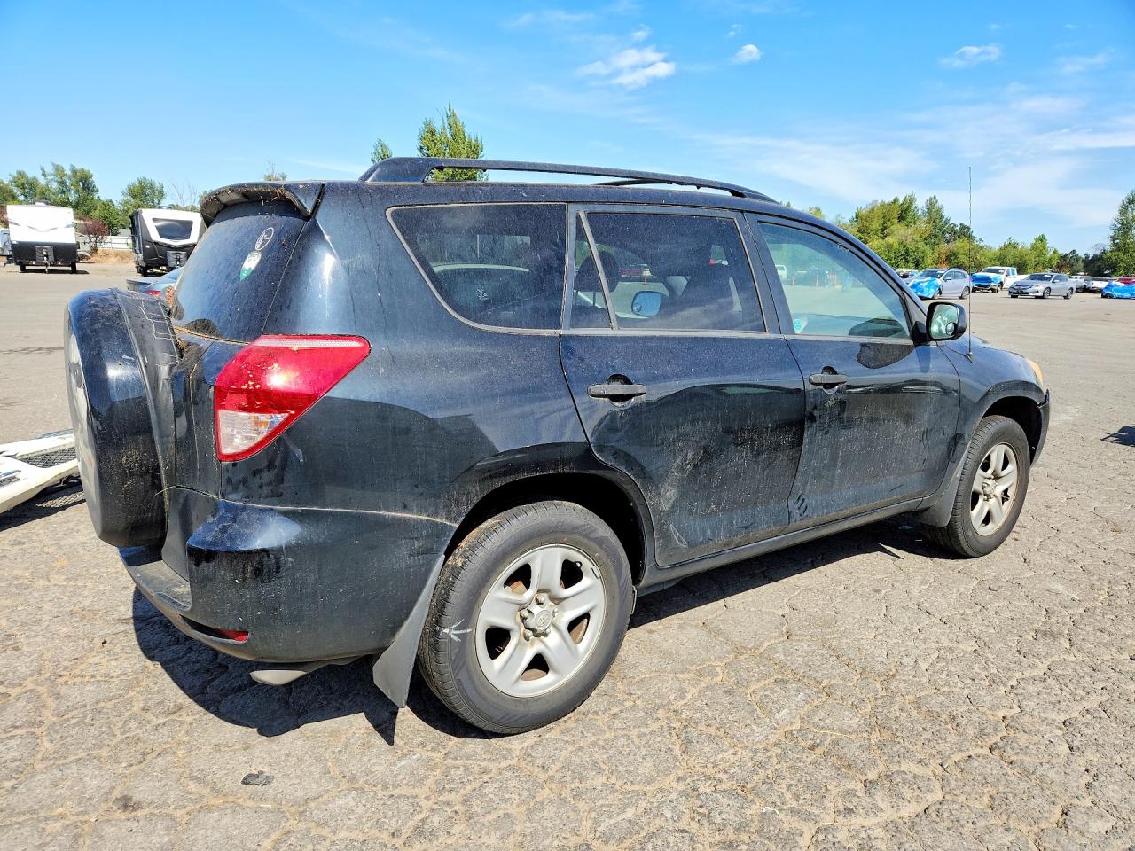 2006 Toyota Rav4 Base Black vin: JTMZD33V265025451