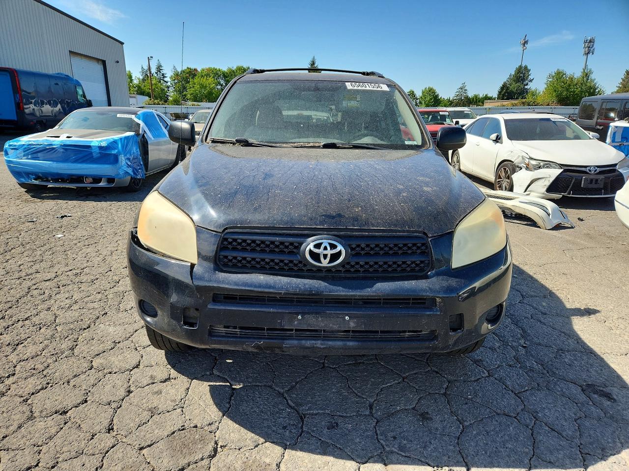2006 Toyota Rav4 Base Black vin: JTMZD33V265025451