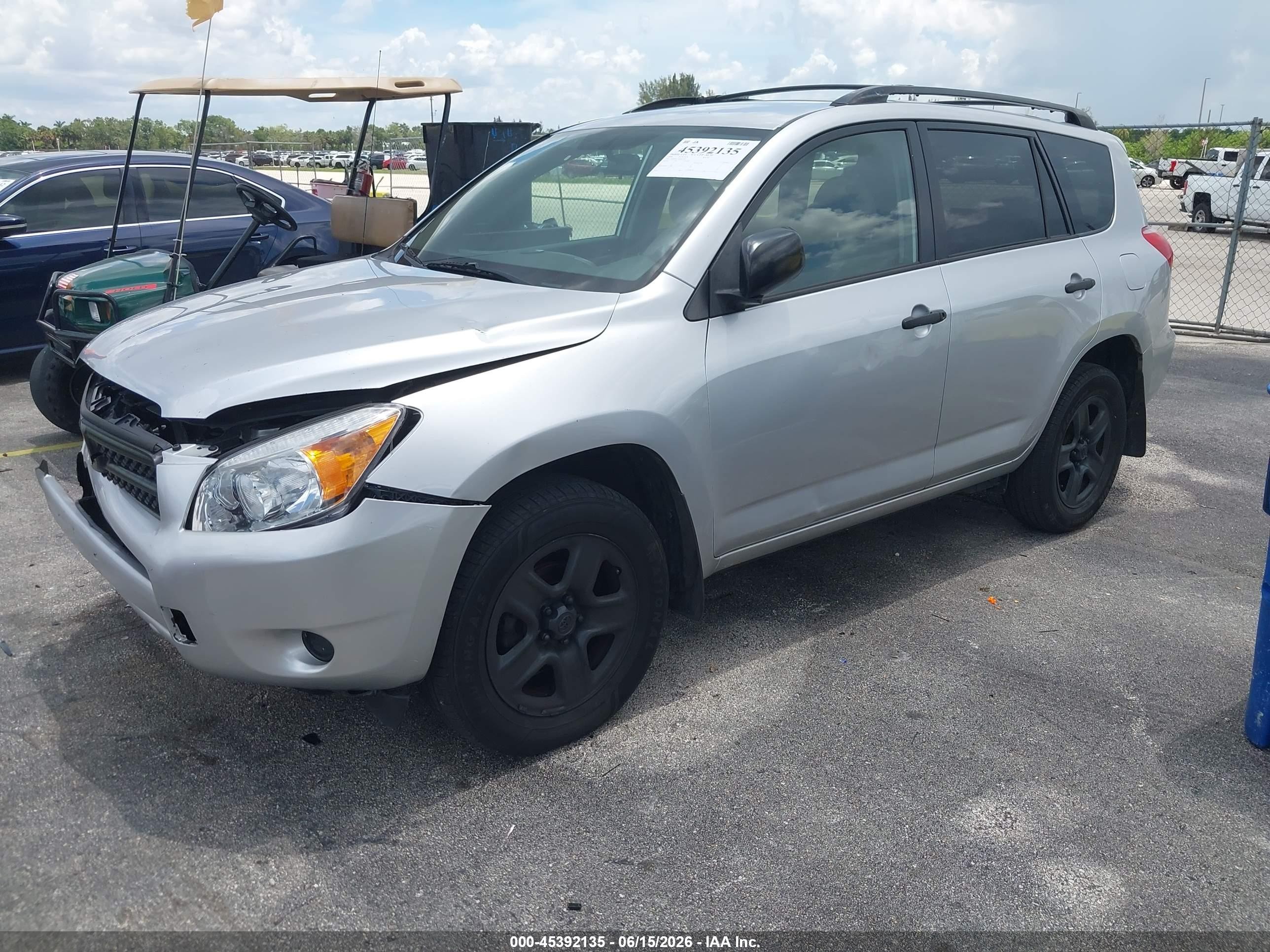2006 Toyota Rav4 Серебряный vin: JTMZD33V266007929