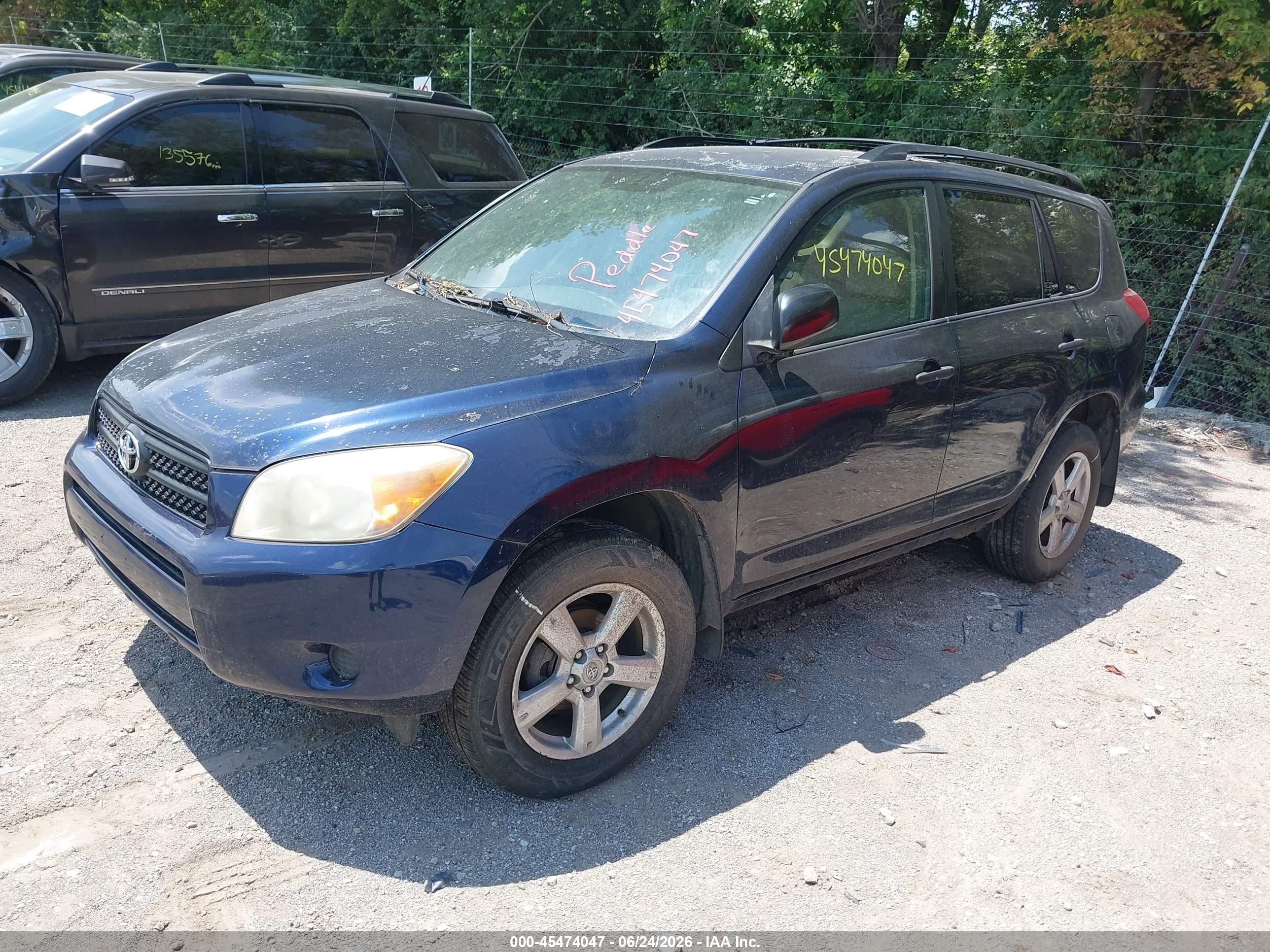 2007 Toyota Rav4   Blue vin: JTMZD33V275048665