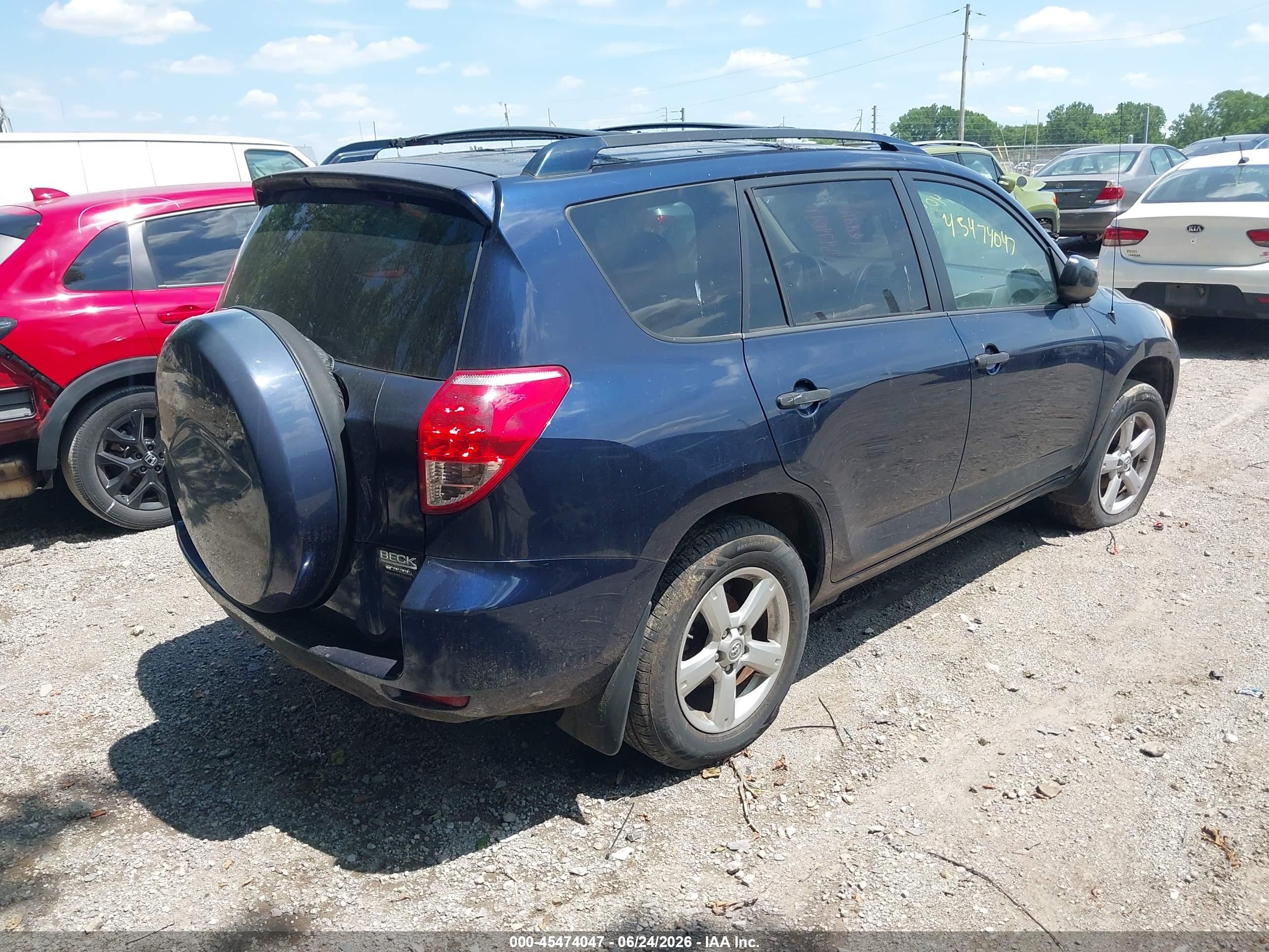 2007 Toyota Rav4   Blue vin: JTMZD33V275048665