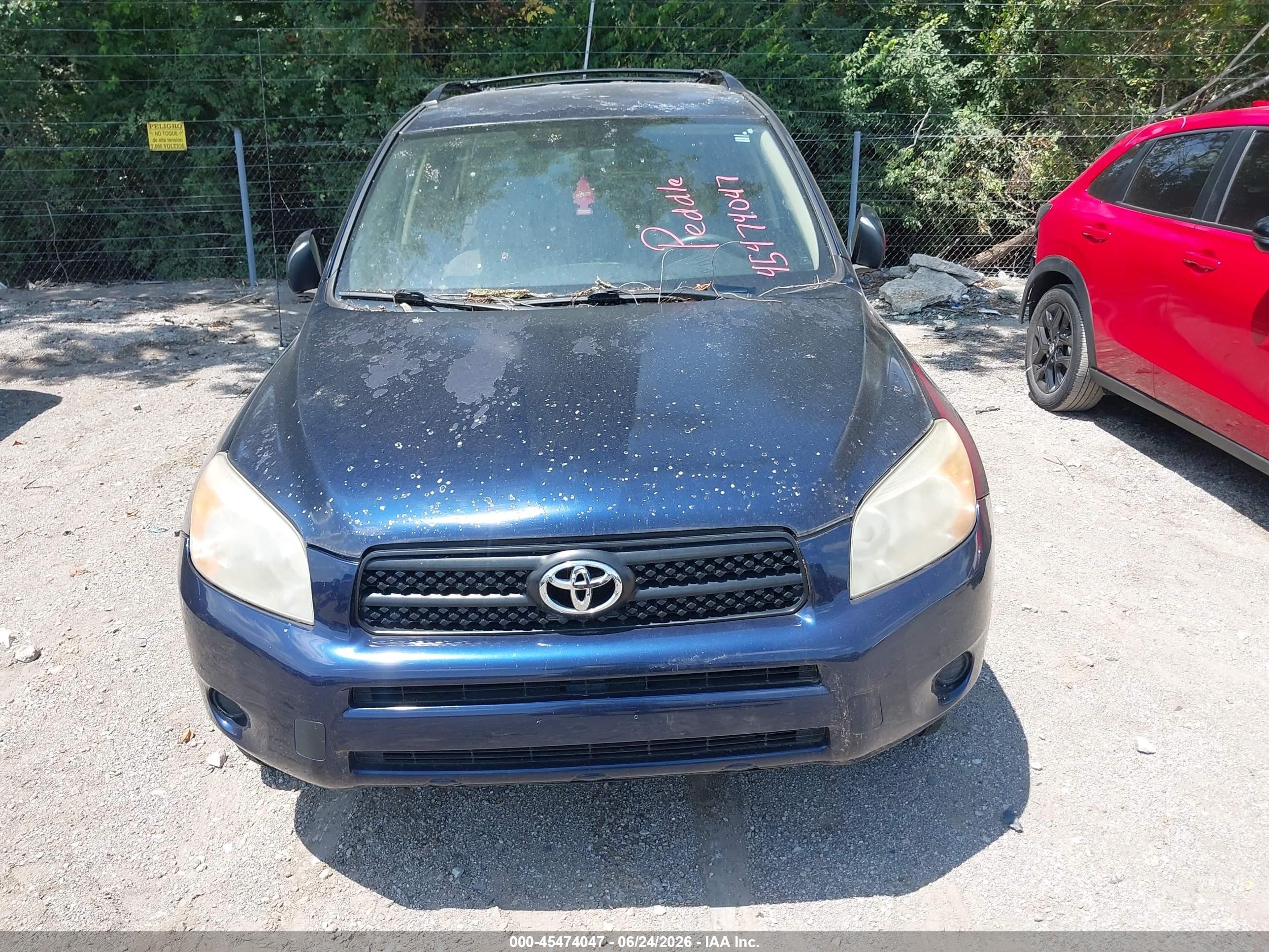 2007 Toyota Rav4   Blue vin: JTMZD33V275048665