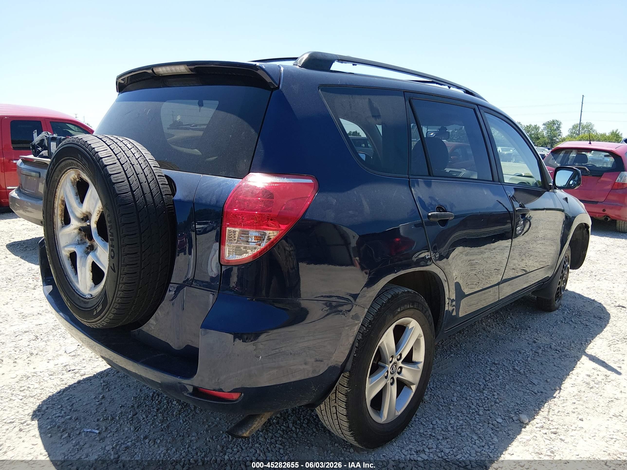 2007 Toyota Rav4 Blue vin: JTMZD33V275067569